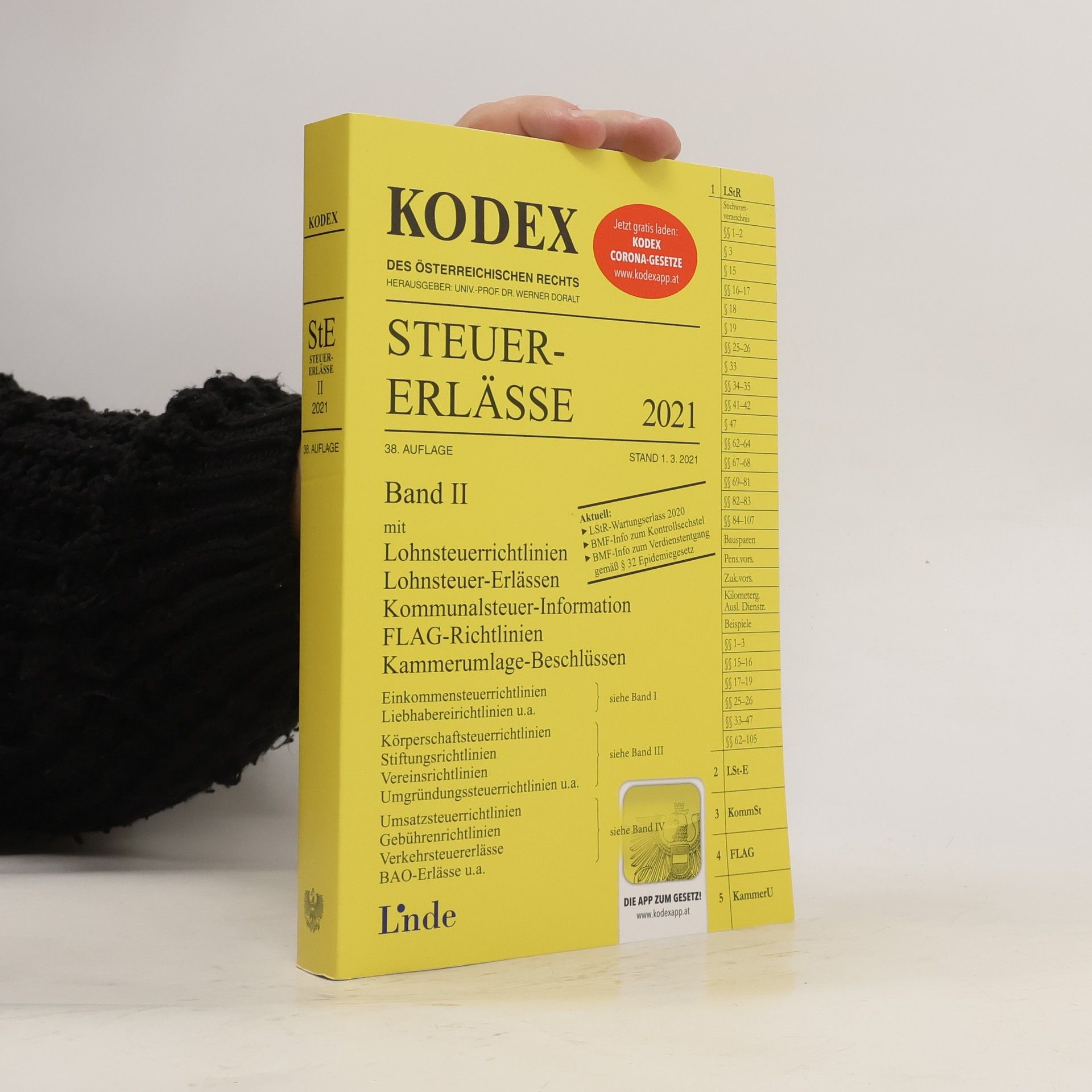 Elisabeth Titz-Frühmann KODEX Steuer-Erlässe 2021. Band II
