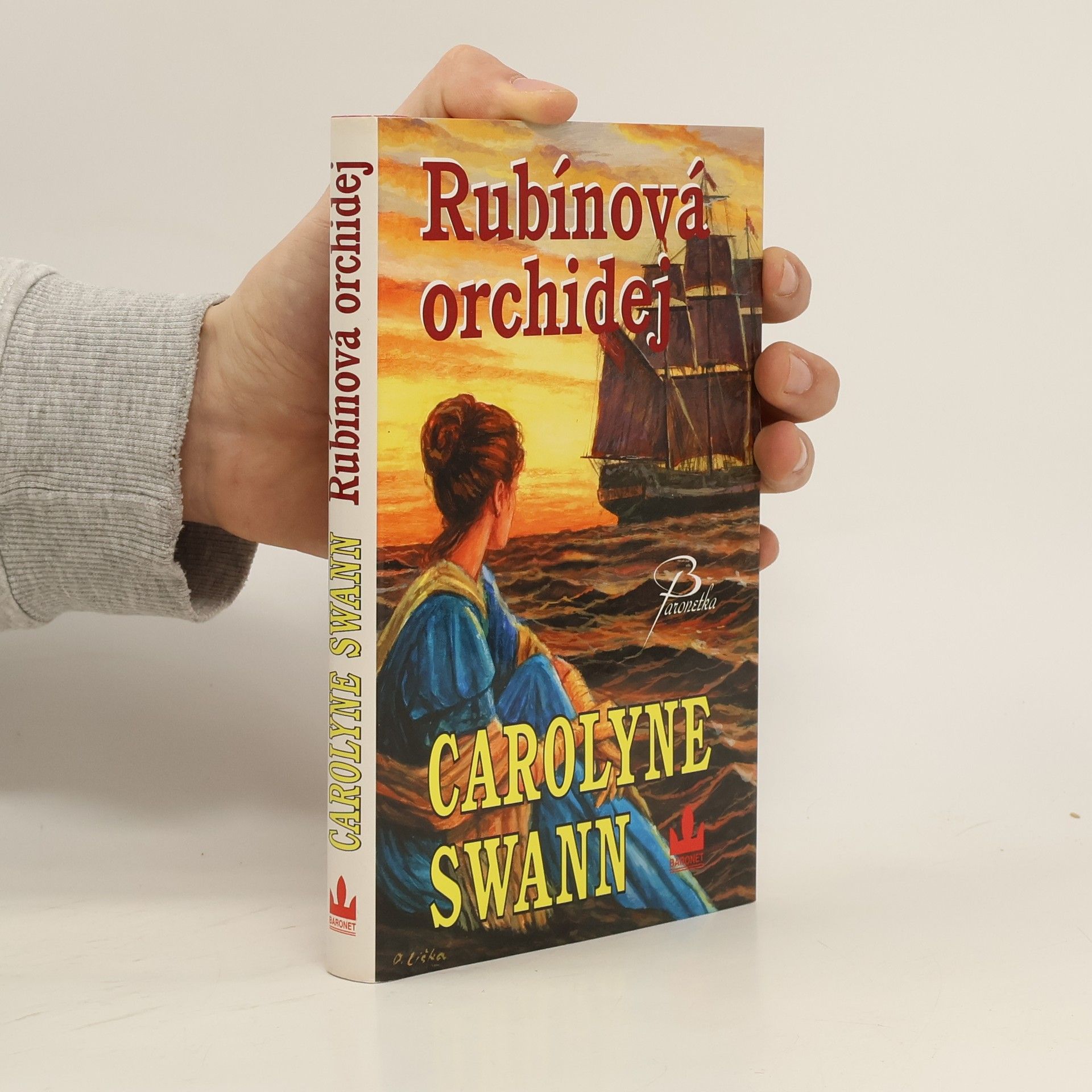 Carolyne Swann Rubínová orchidej