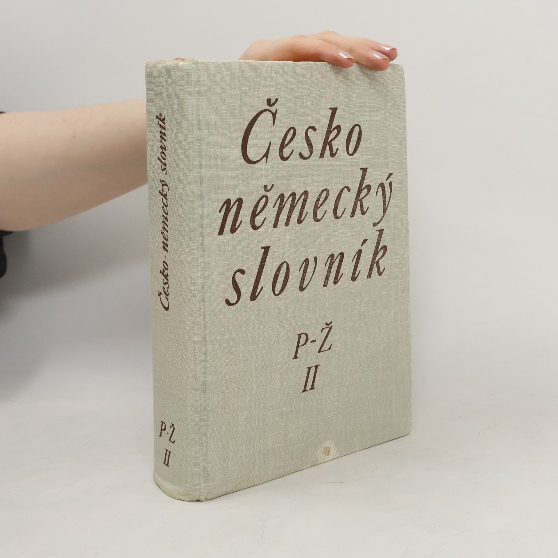 Hugo Siebenschein Česko-německý slovník II