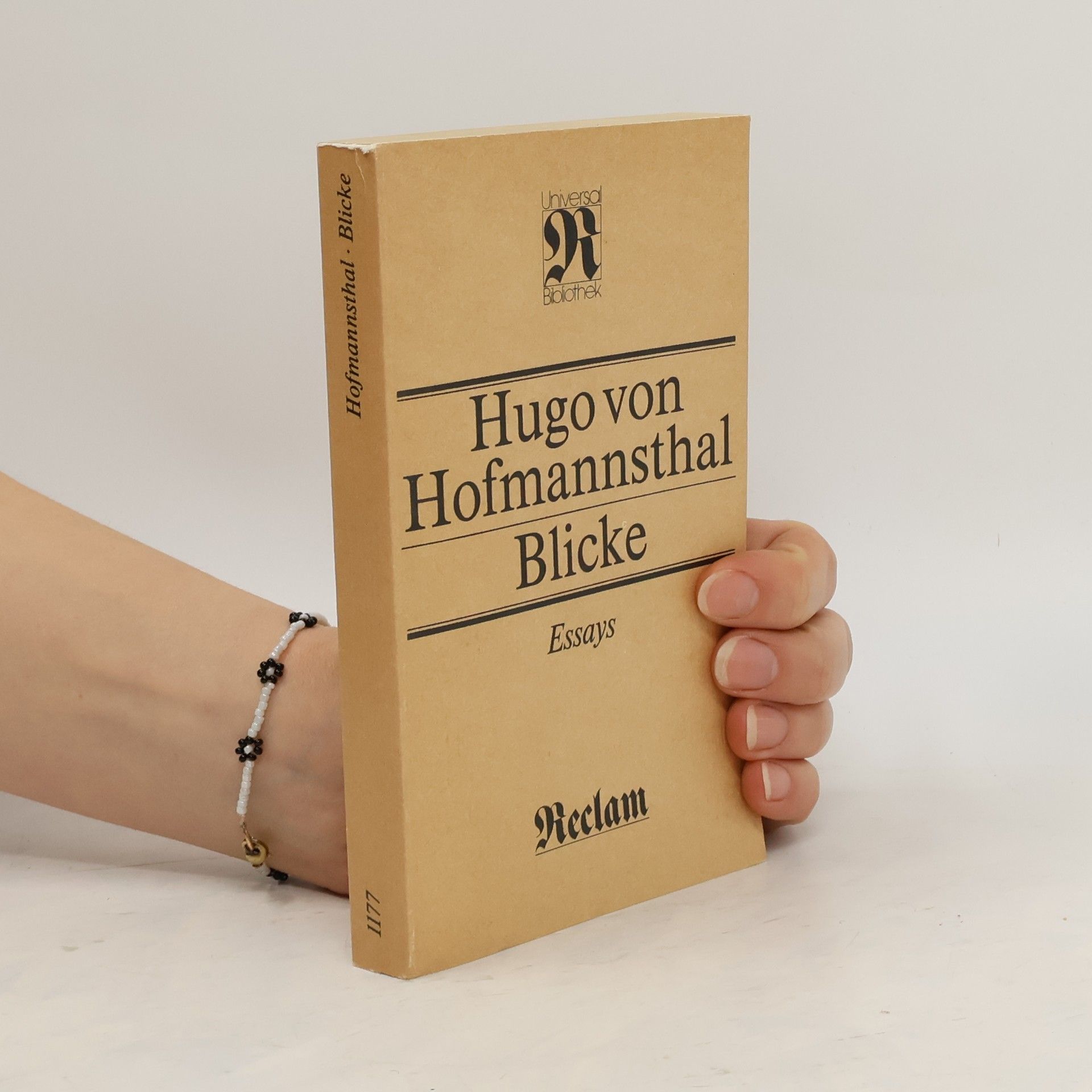 Hugo von Hofmannsthal Blicke Essays