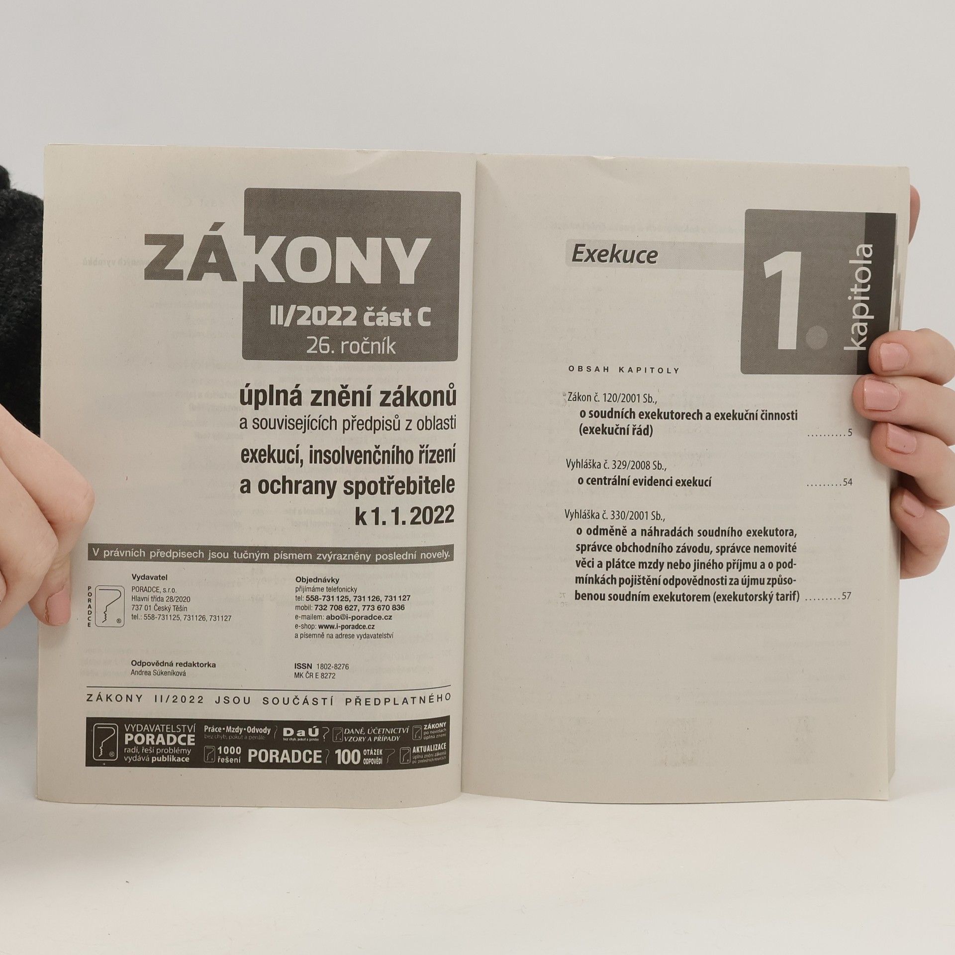 AA.VV. Zákony 2022 II. část C. Insolvenční zákon
