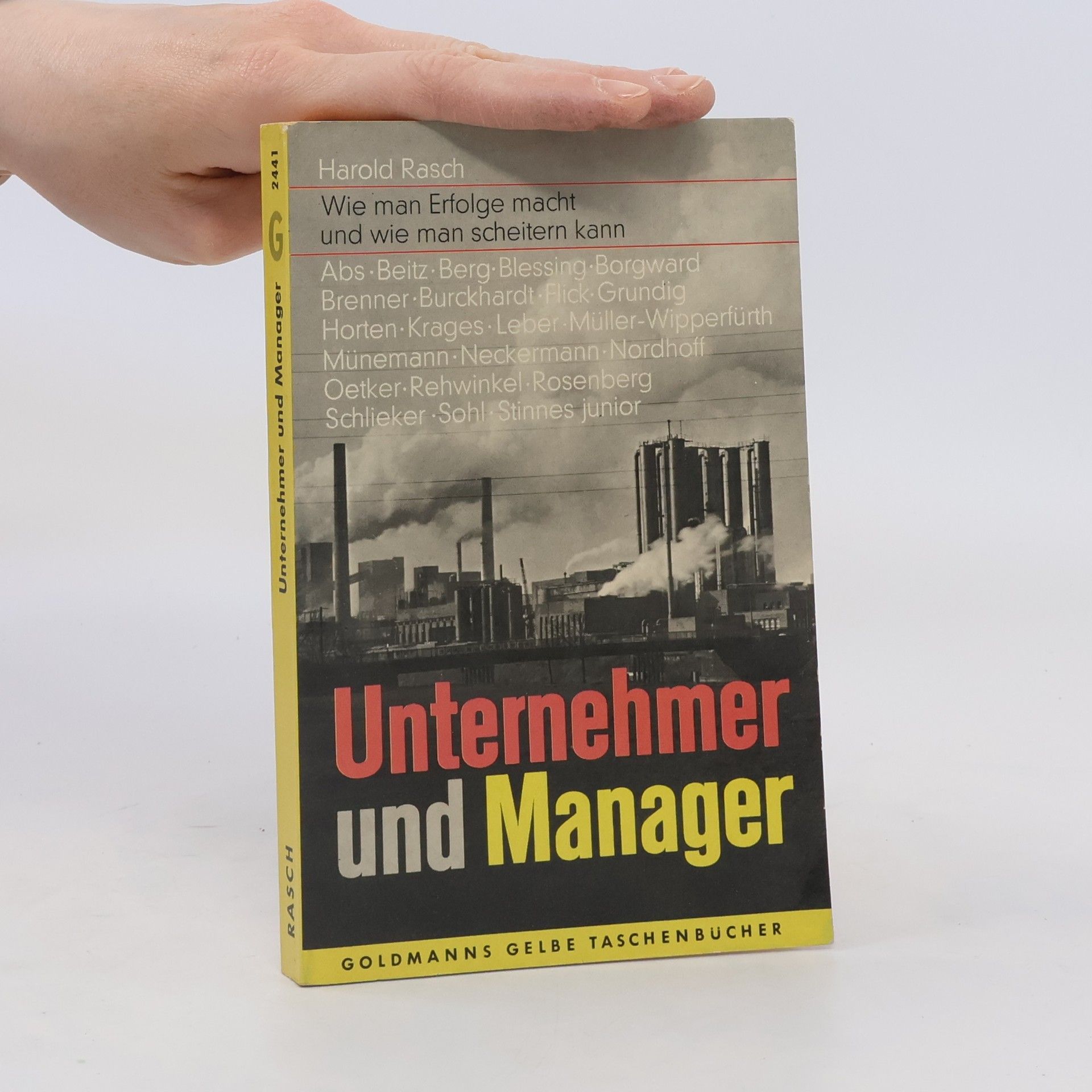 Harold Rasch Unternehmer und Manager
