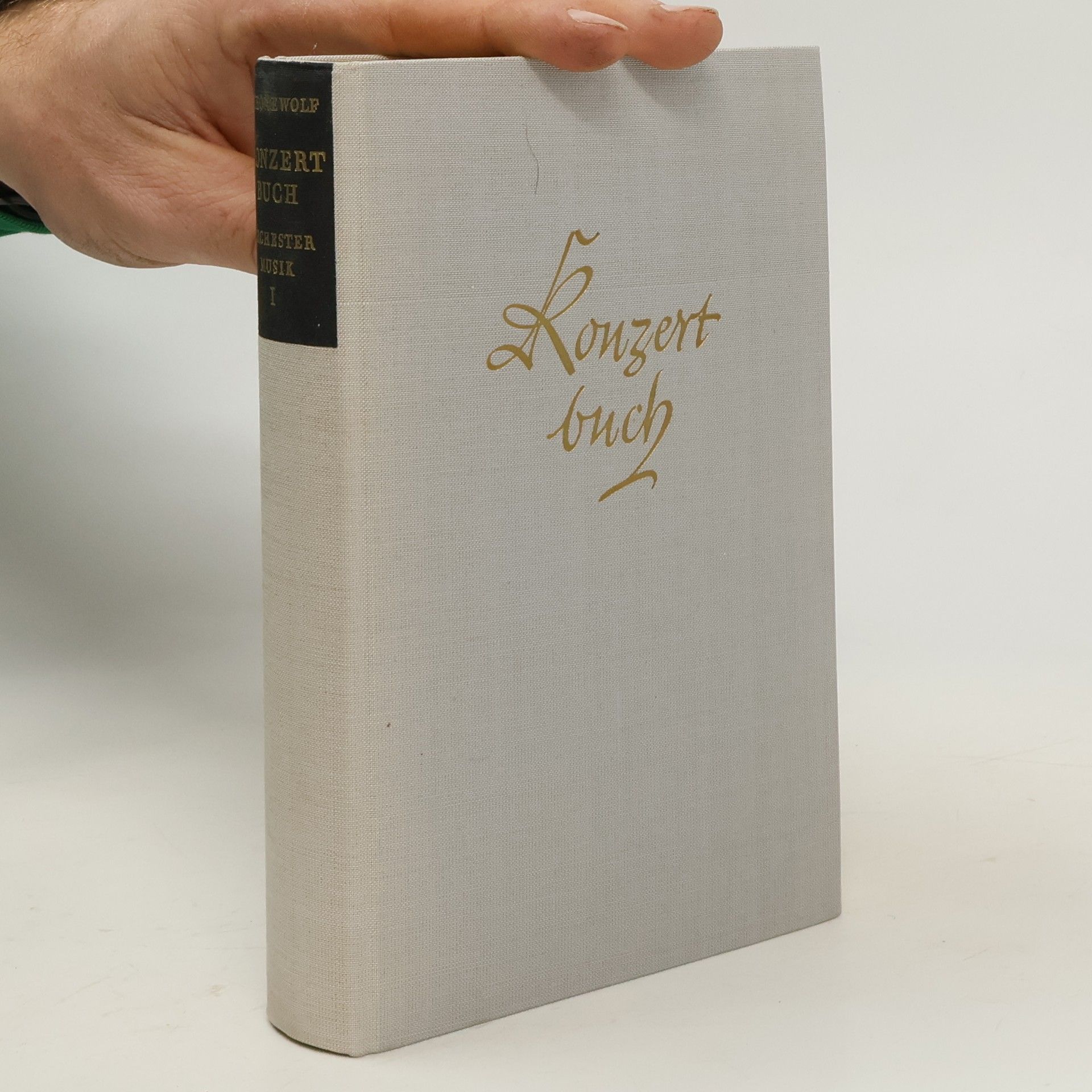 Karl Schönewolf Konzertbuch: Orchestermusik 1