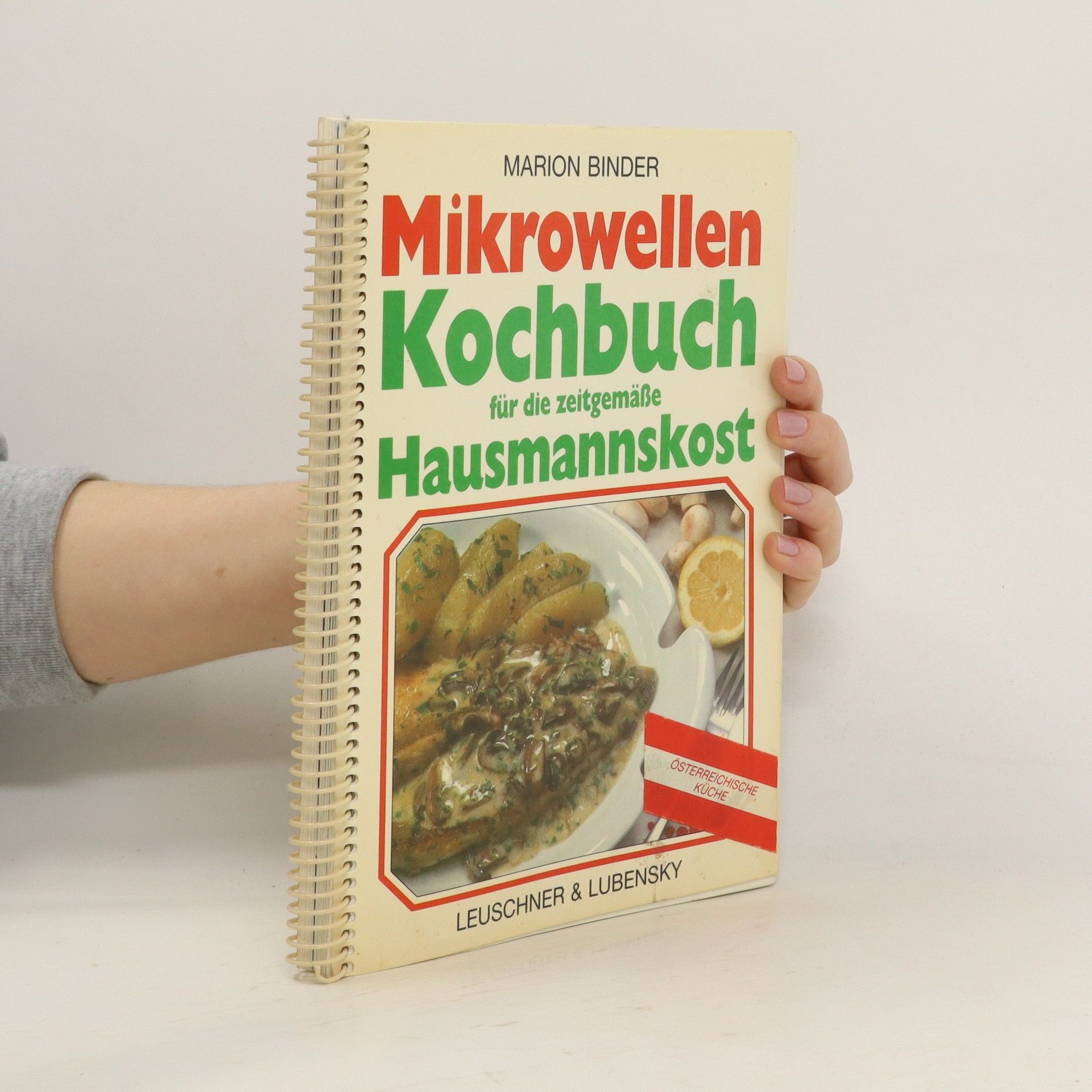 Mikrowellenkochbuch für die zeitgemässe Hausmannskost