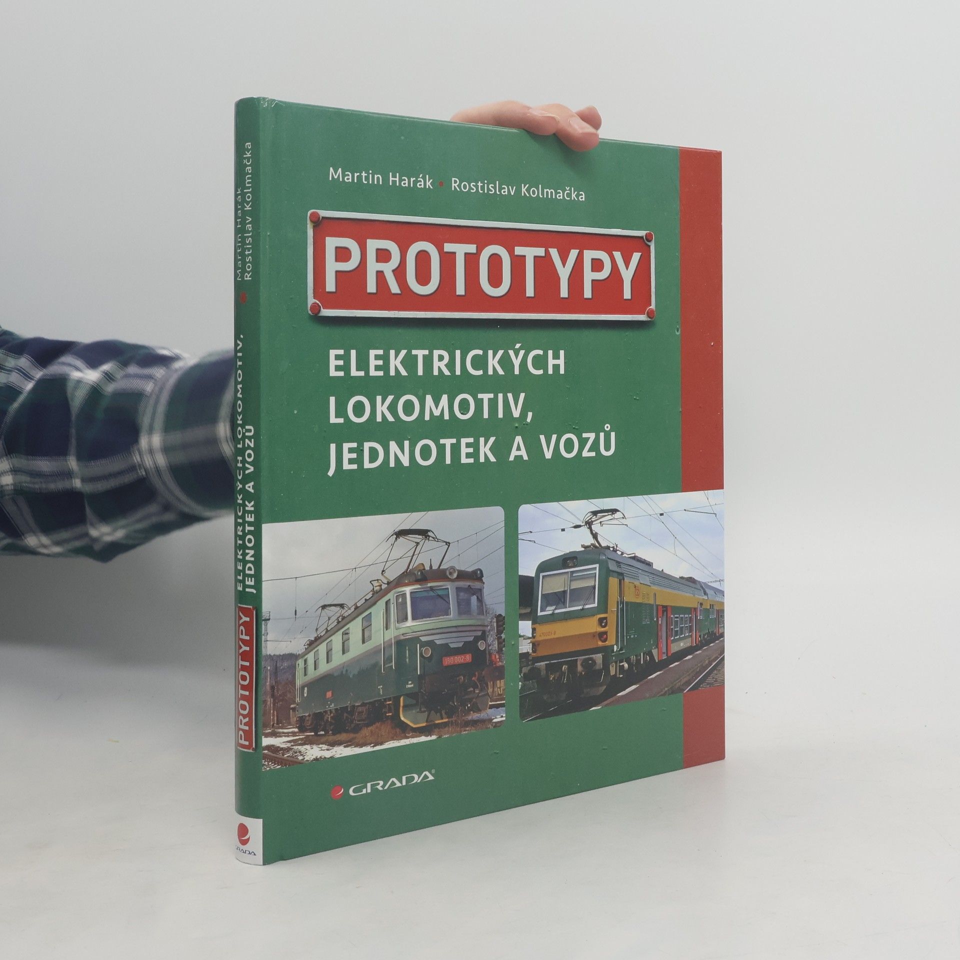 Martin Harák Prototypy elektrických lokomotiv, jednotek a vozů