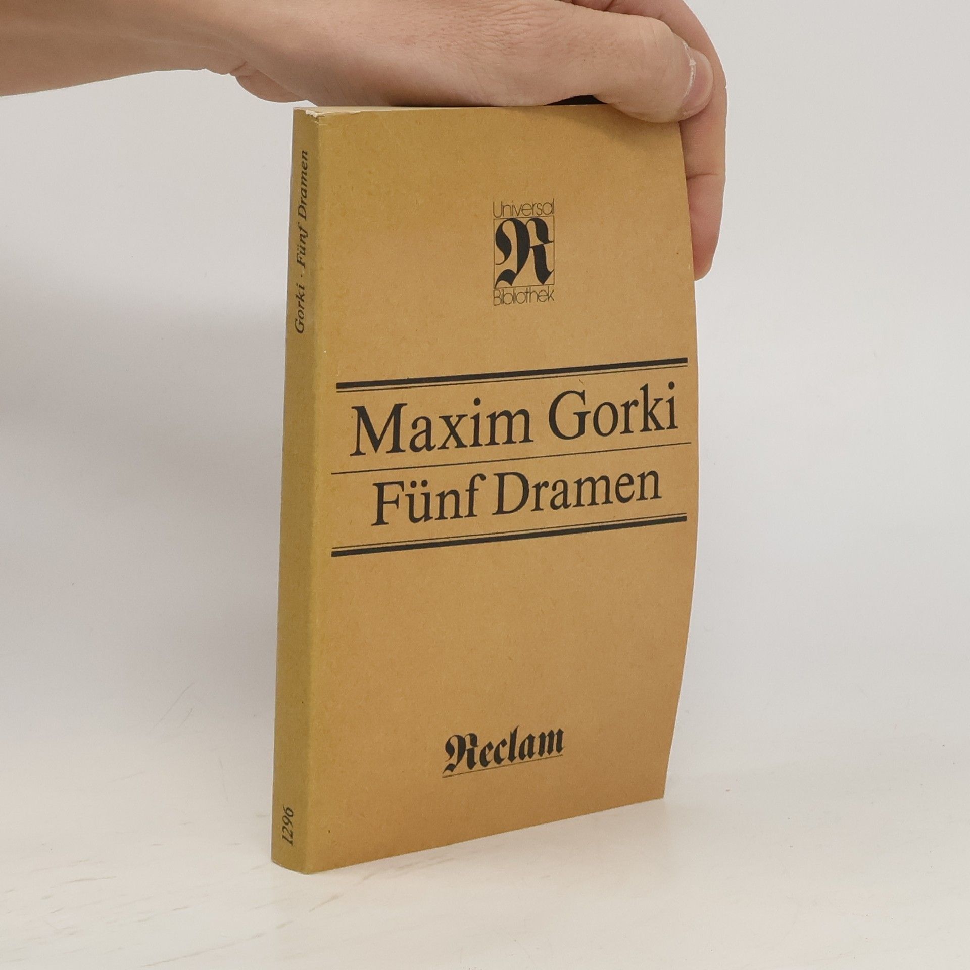 Maxim Gorkij Fünf Dramen