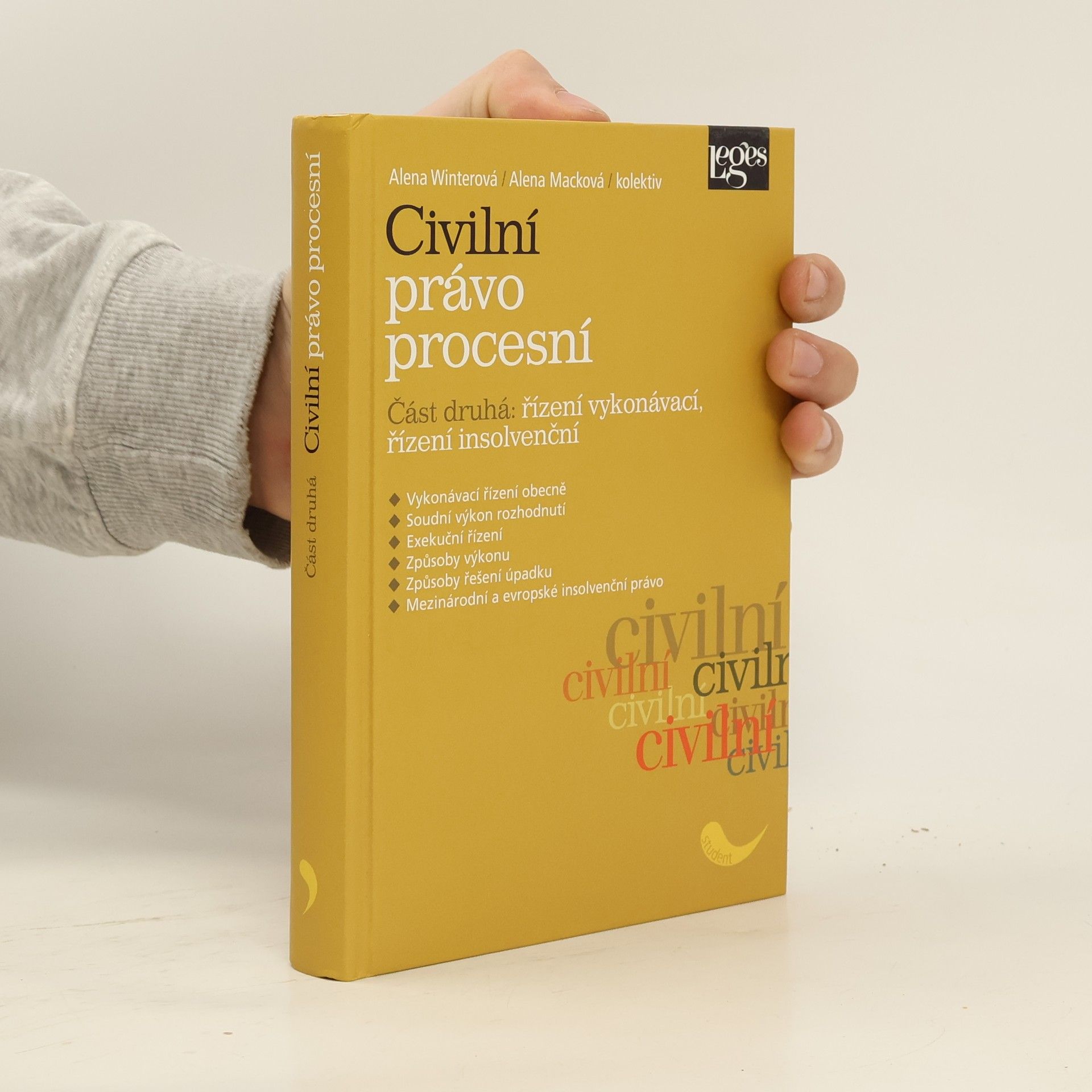 Alena Winterová Civilní právo procesní. Část druhá