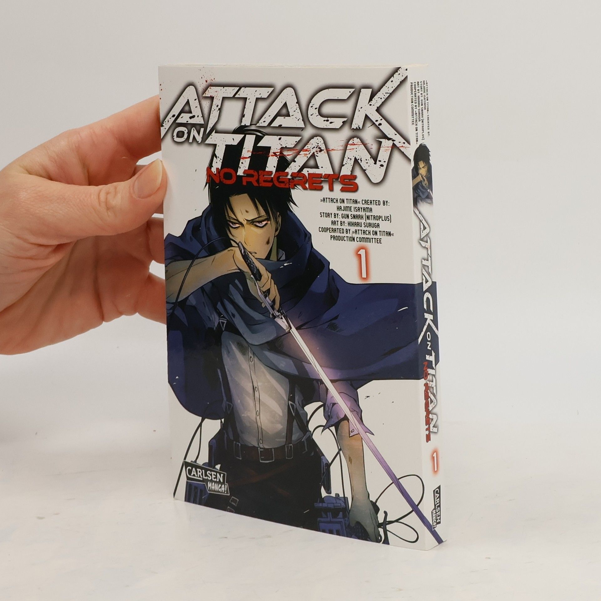 Hadžime Isajama Attack on Titan. No Regrets 1