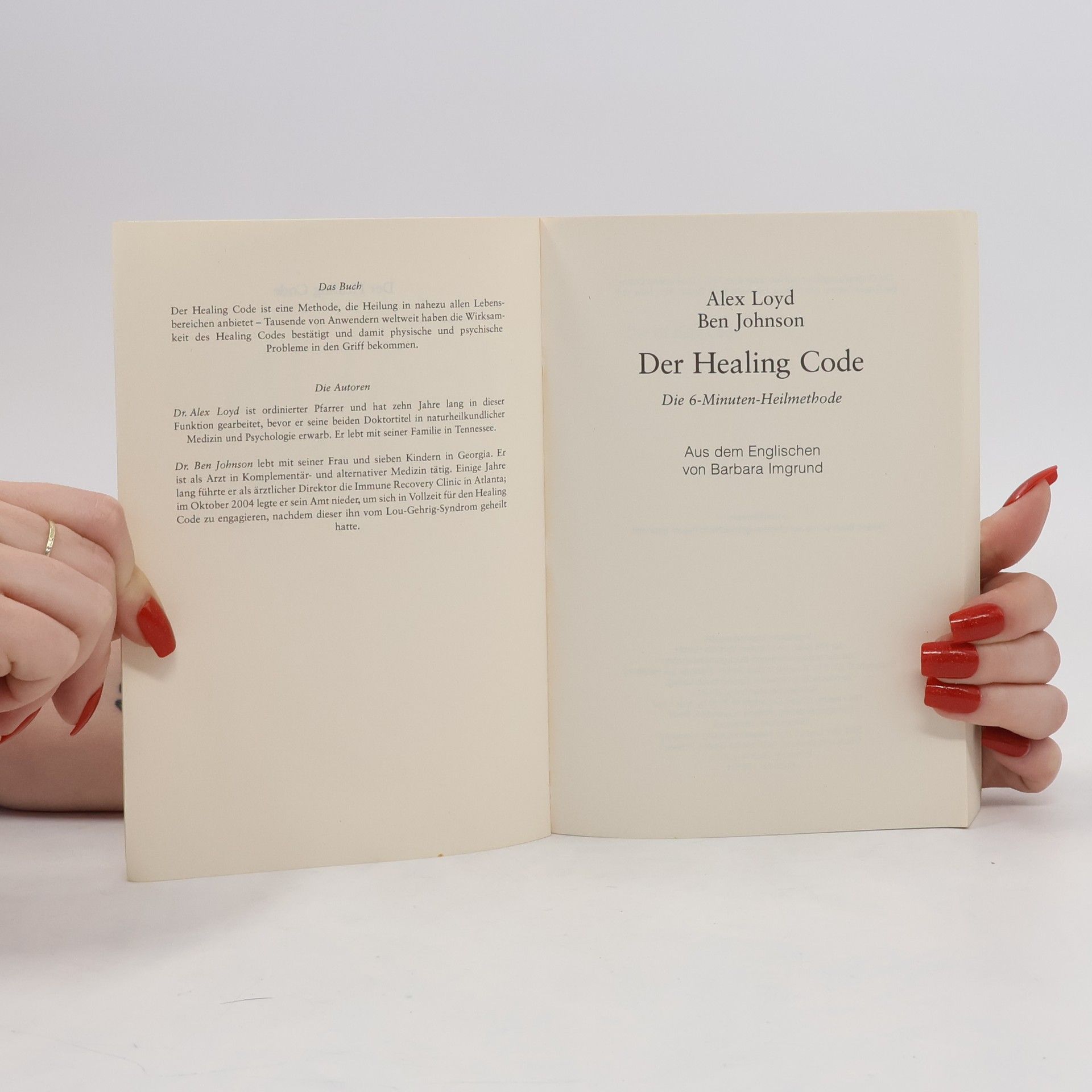 Alexander Loyd Der Healing Code