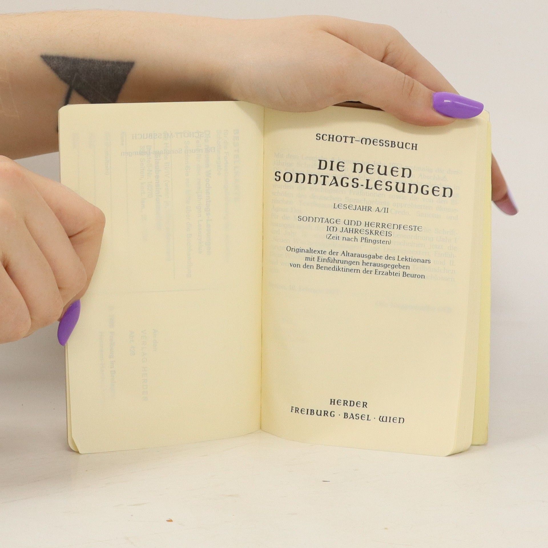 Autorenkollektiv Die neuen Sonntags-Lesungen. Lesejahr A/II