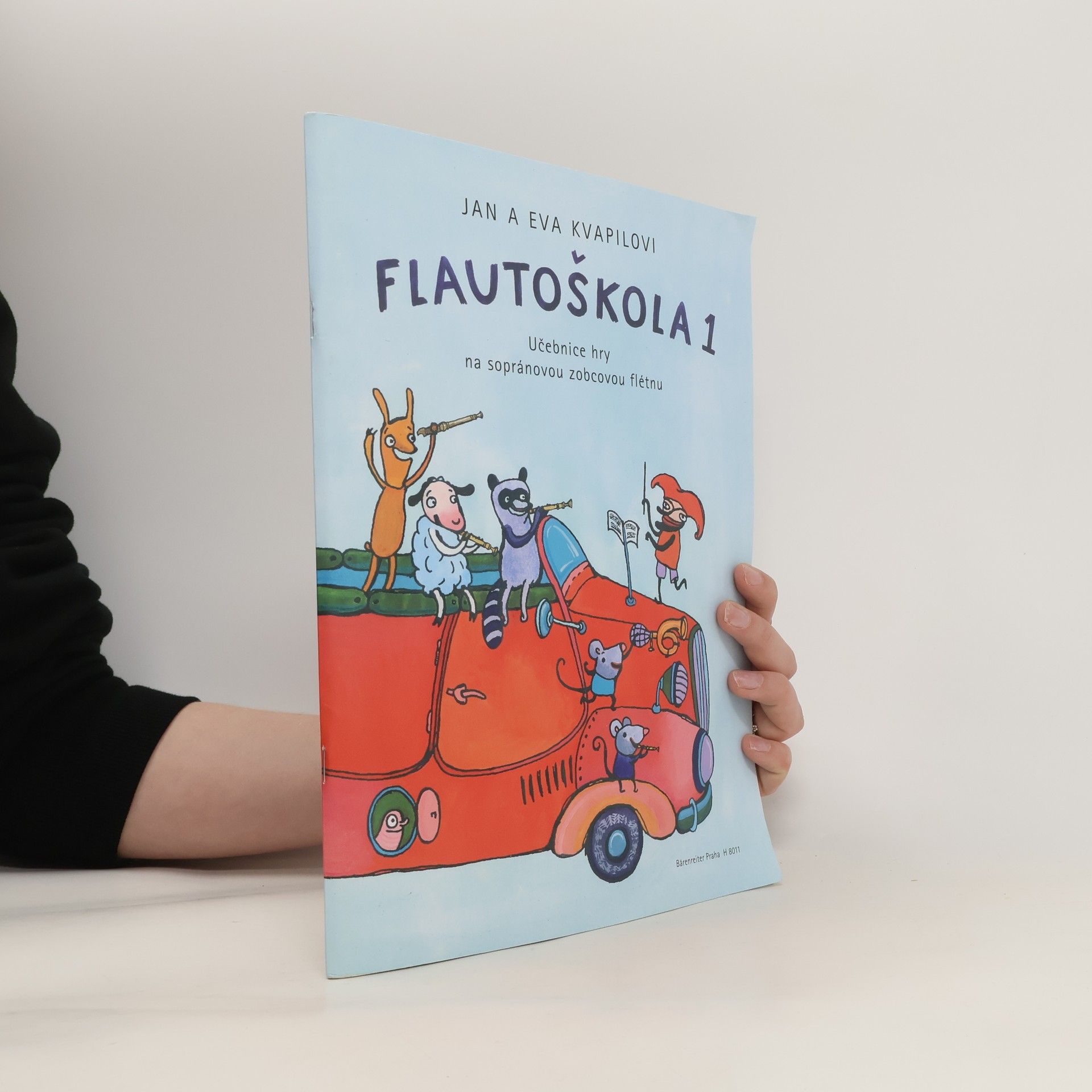 Jan Kvapil Flautoškola 1: Učebnice hry na sopránovou zobcovou flétnu