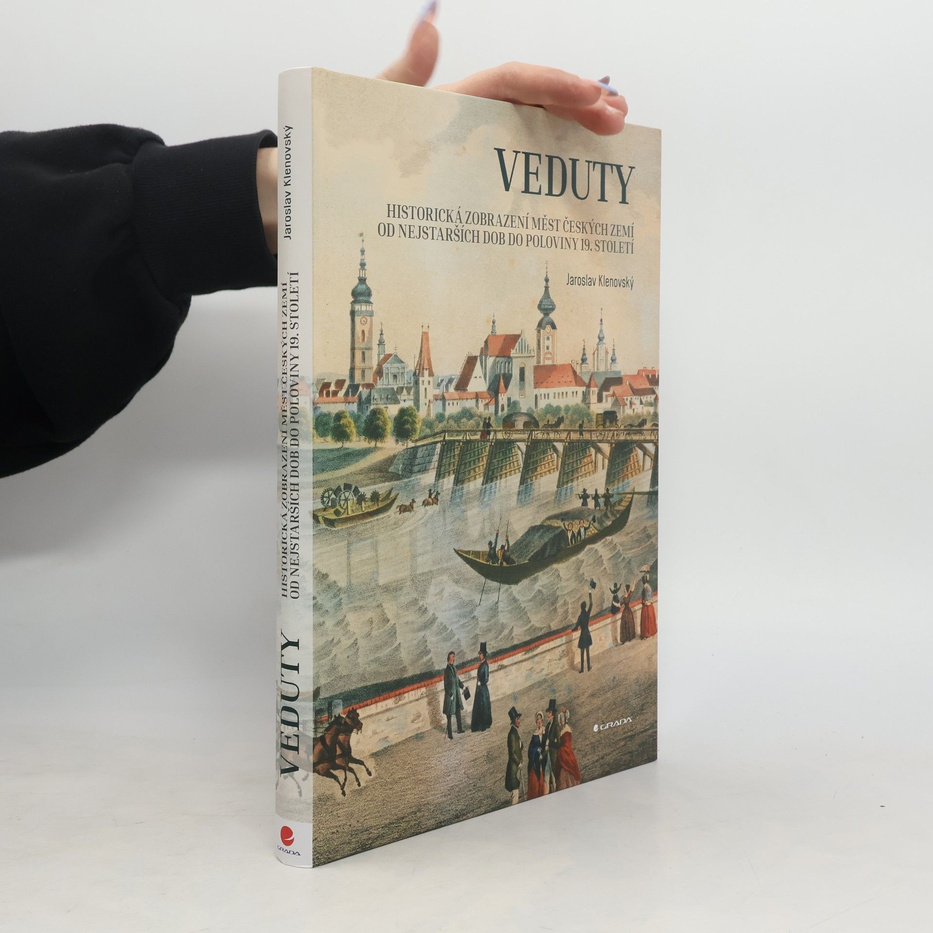 Jaroslav Klenovský Veduty - Historická zobrazení měst českých zemí od nejstarších dob do poloviny 19. století