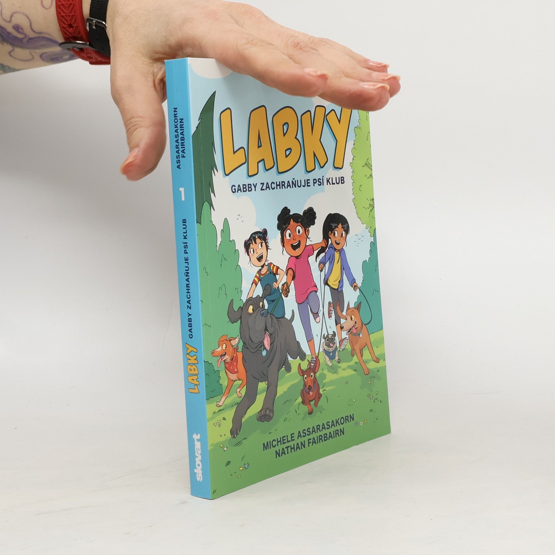 Nathan Fairbairn Labky 1. Gabby zachraňuje psí klub