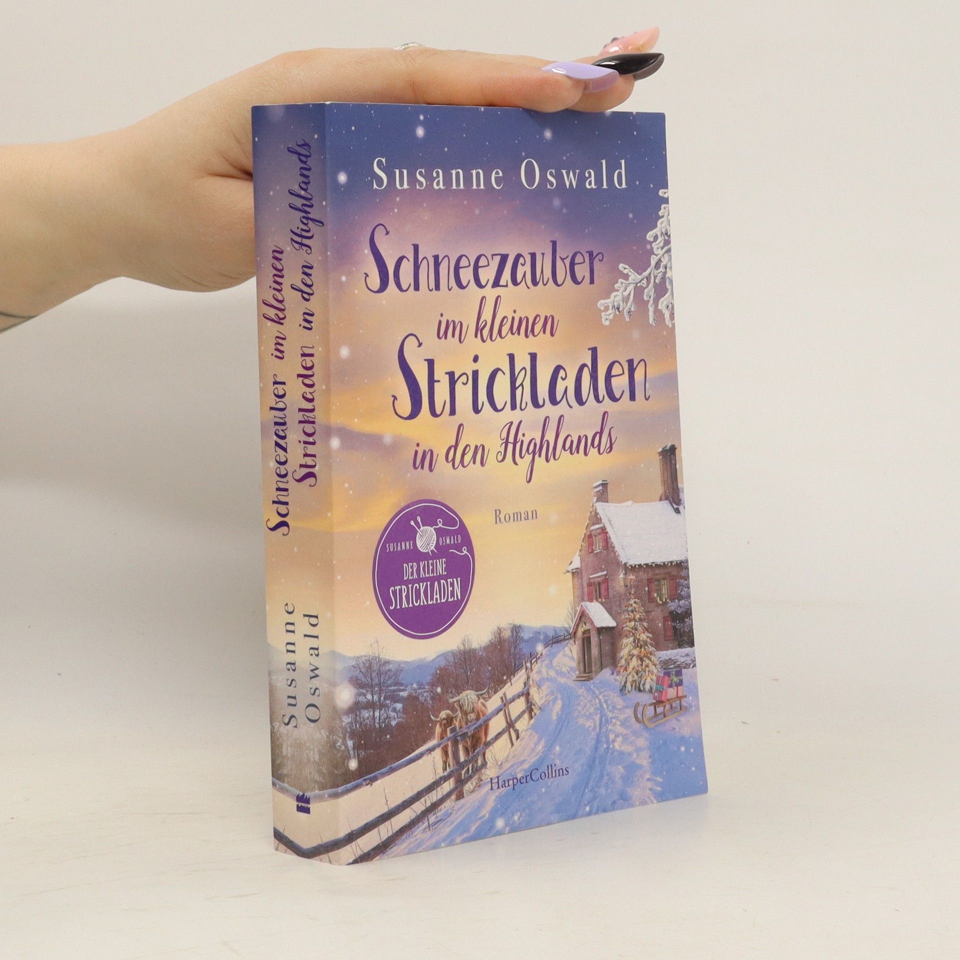 Susanne Oswald Schneezauber im kleinen Strickladen in den Highlands