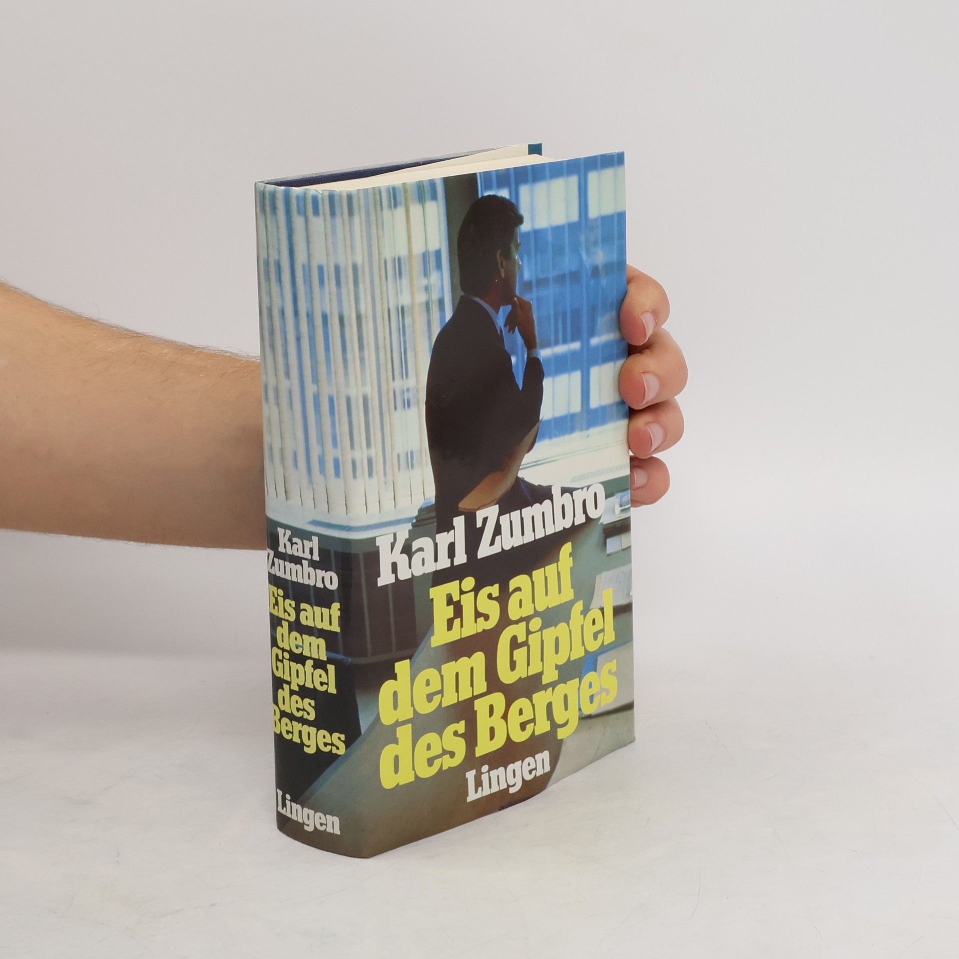 Karl Zumbro Eis auf dem Gipfel des Berges
