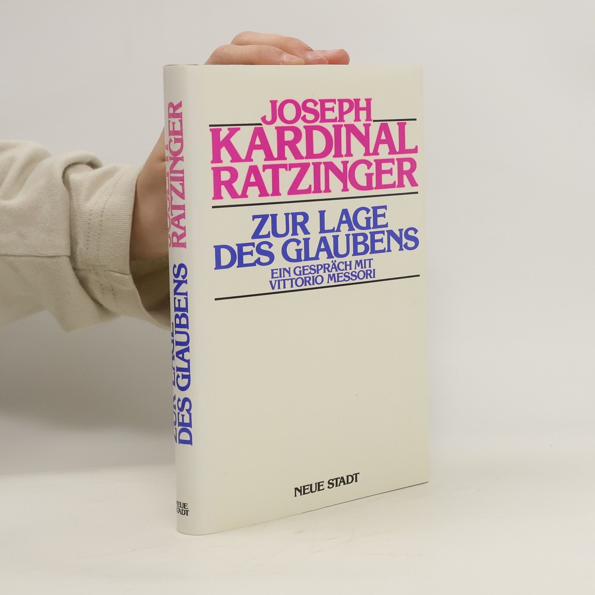 Benedikt XVI. Zur Lage des Glaubens
