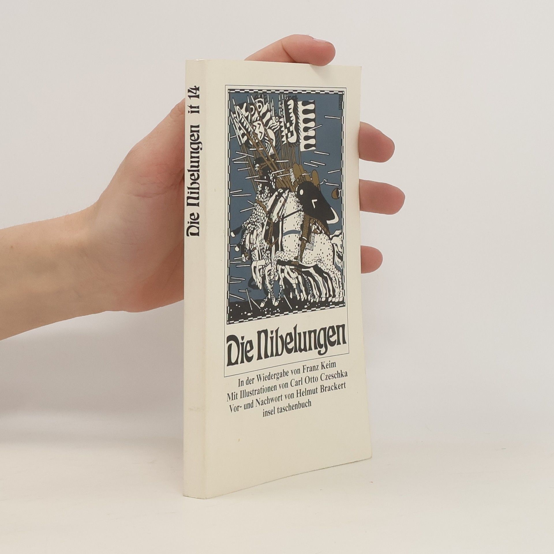 Franz Keim Die Nibelungen. Vor- u. Nachw. v. Helmut Brackert. Im Anh. d. Nacherz. 'Die Nibelungen' v. Gretel u. Wolfgang Hecht
