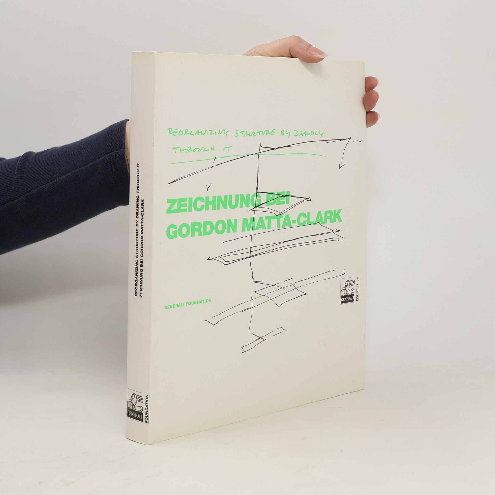 Gordon Matta-Clark Reorganizing Structure by Drawing Through it