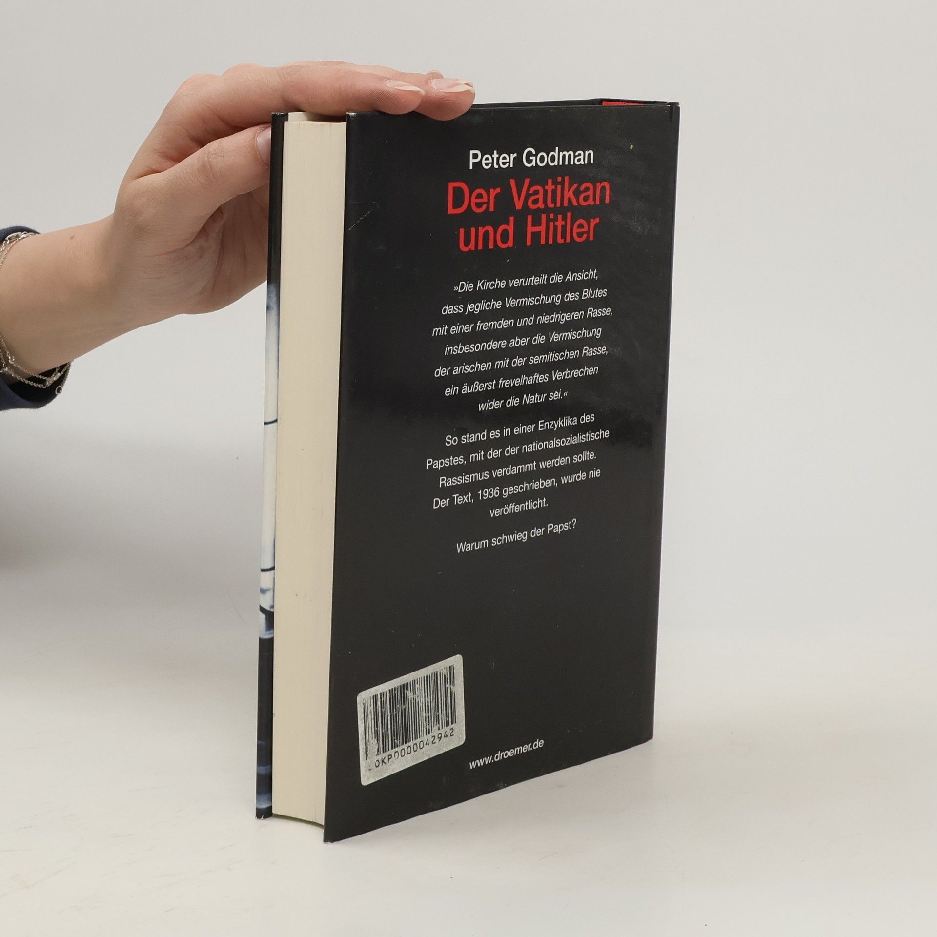 Peter Godman Der Vatikan und Hitler
