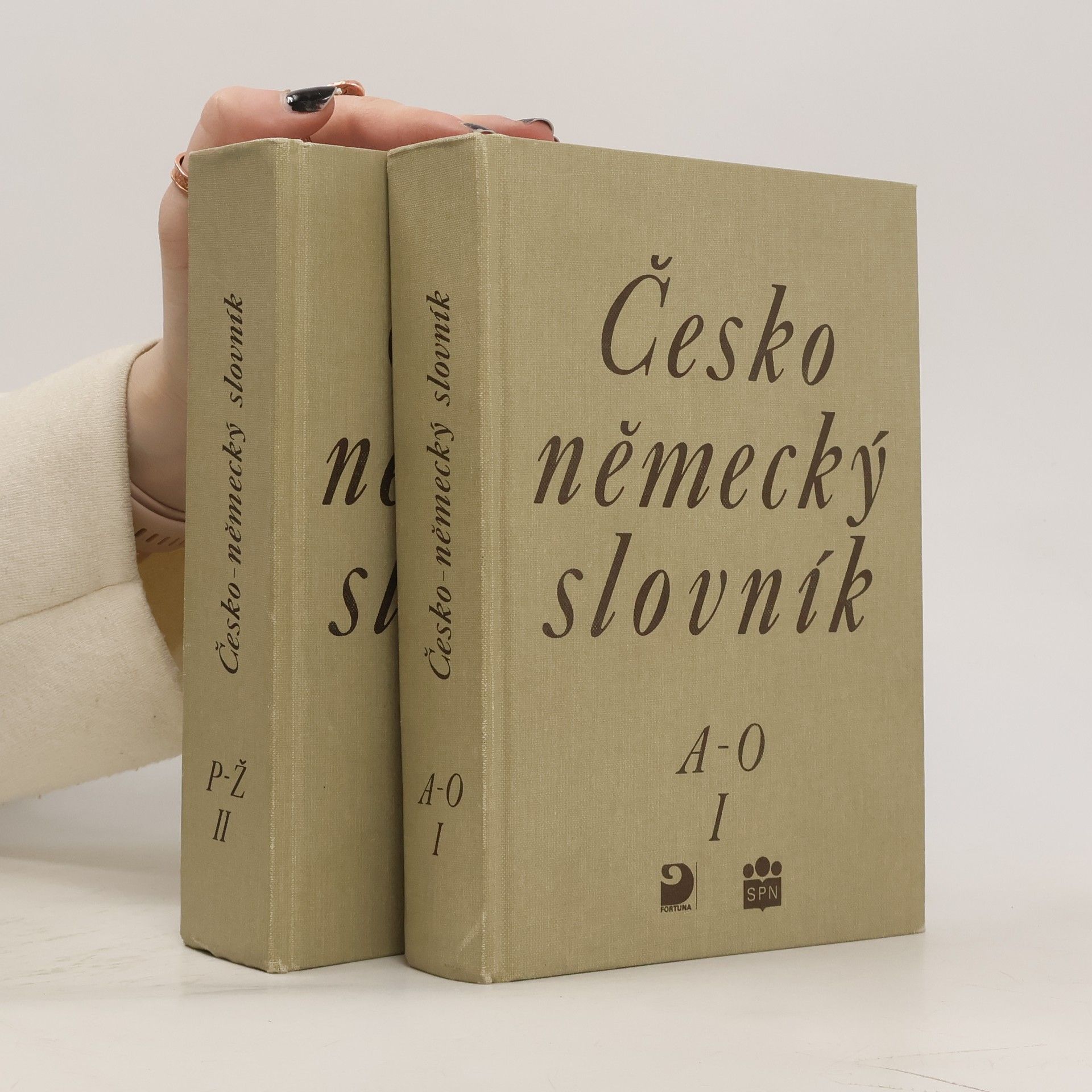 kolektiv Česko-německý slovník I-II