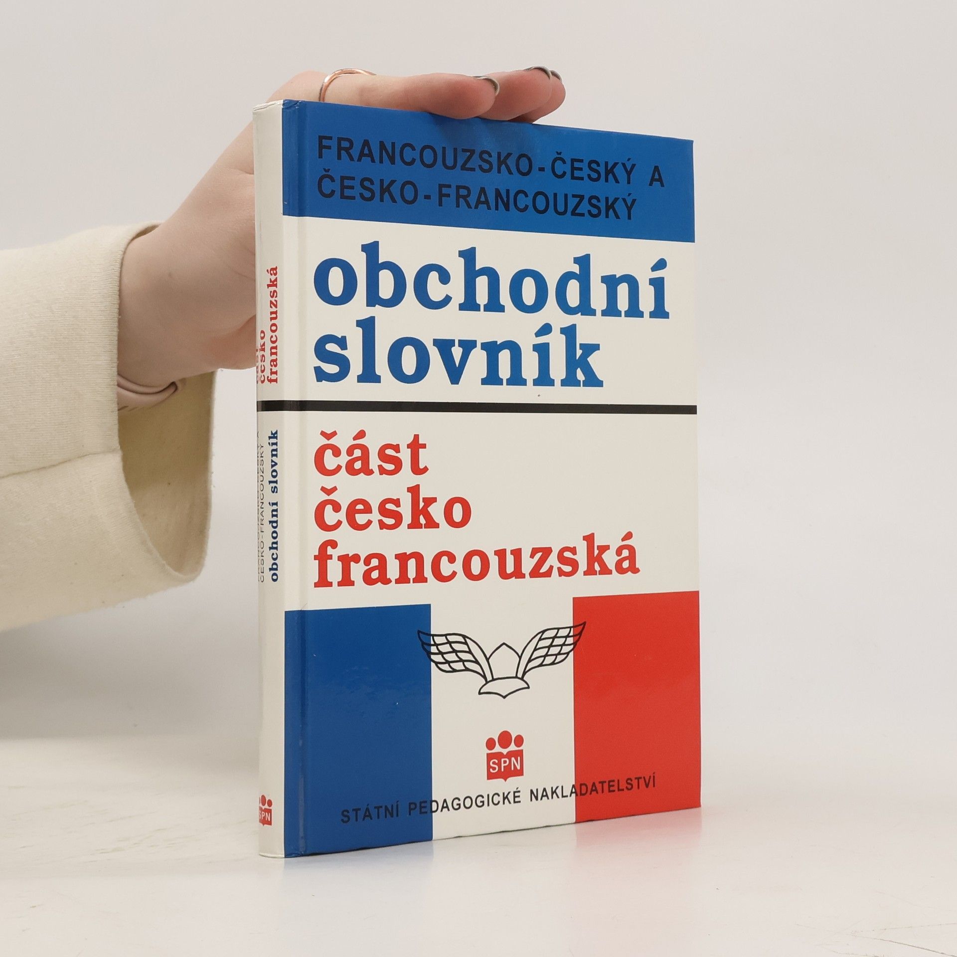 Václav Vlasák Francouzsko-český a česko-francouzský obchodní slovník. Část česko-francouzská