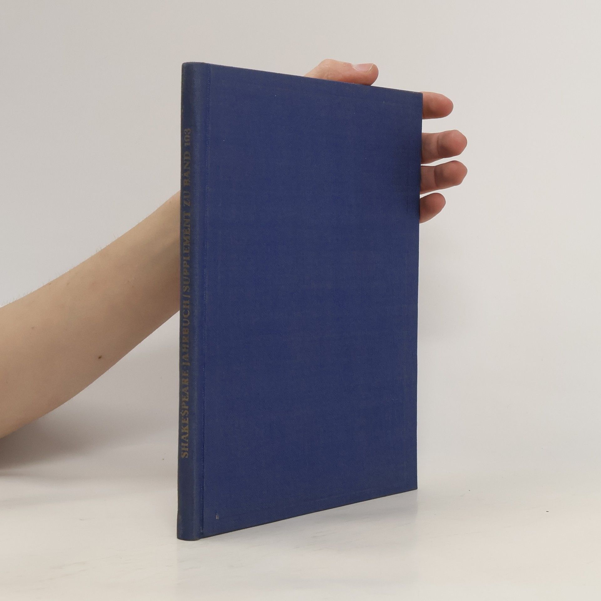Anselm Schlösser Shakespeare Jahrbuch
