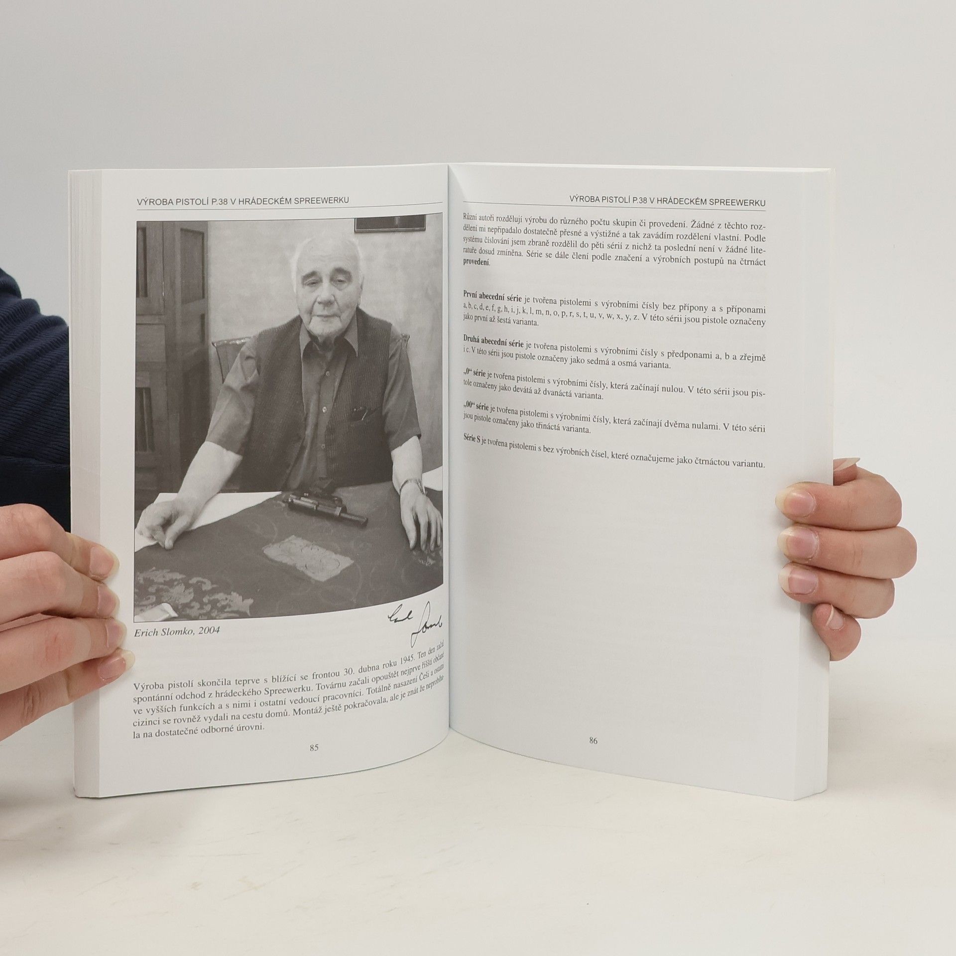 Jan Balcar Pistole P.38 a její výroba ve firmě SPREEWERK Hrádek nad Nisou v letech 1942-1945