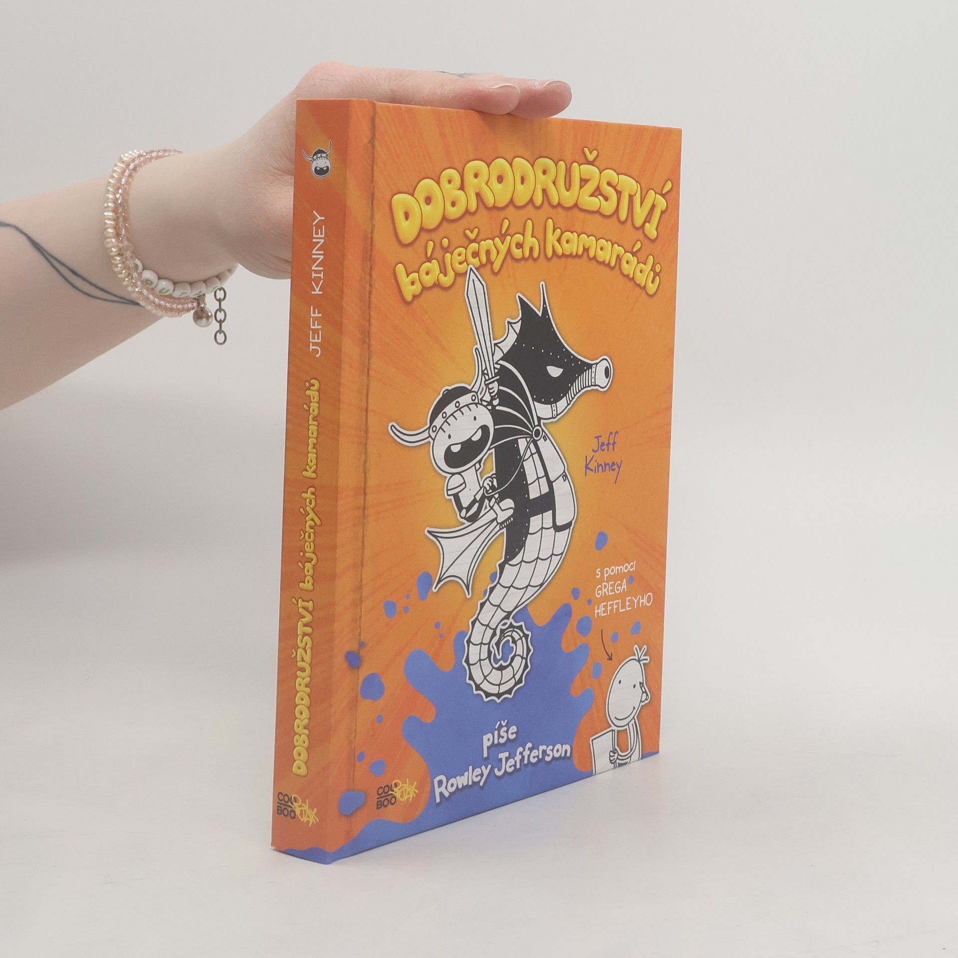 Jeff Kinney Dobrodružství báječných kamarádů. Píše Rowley Jefferson