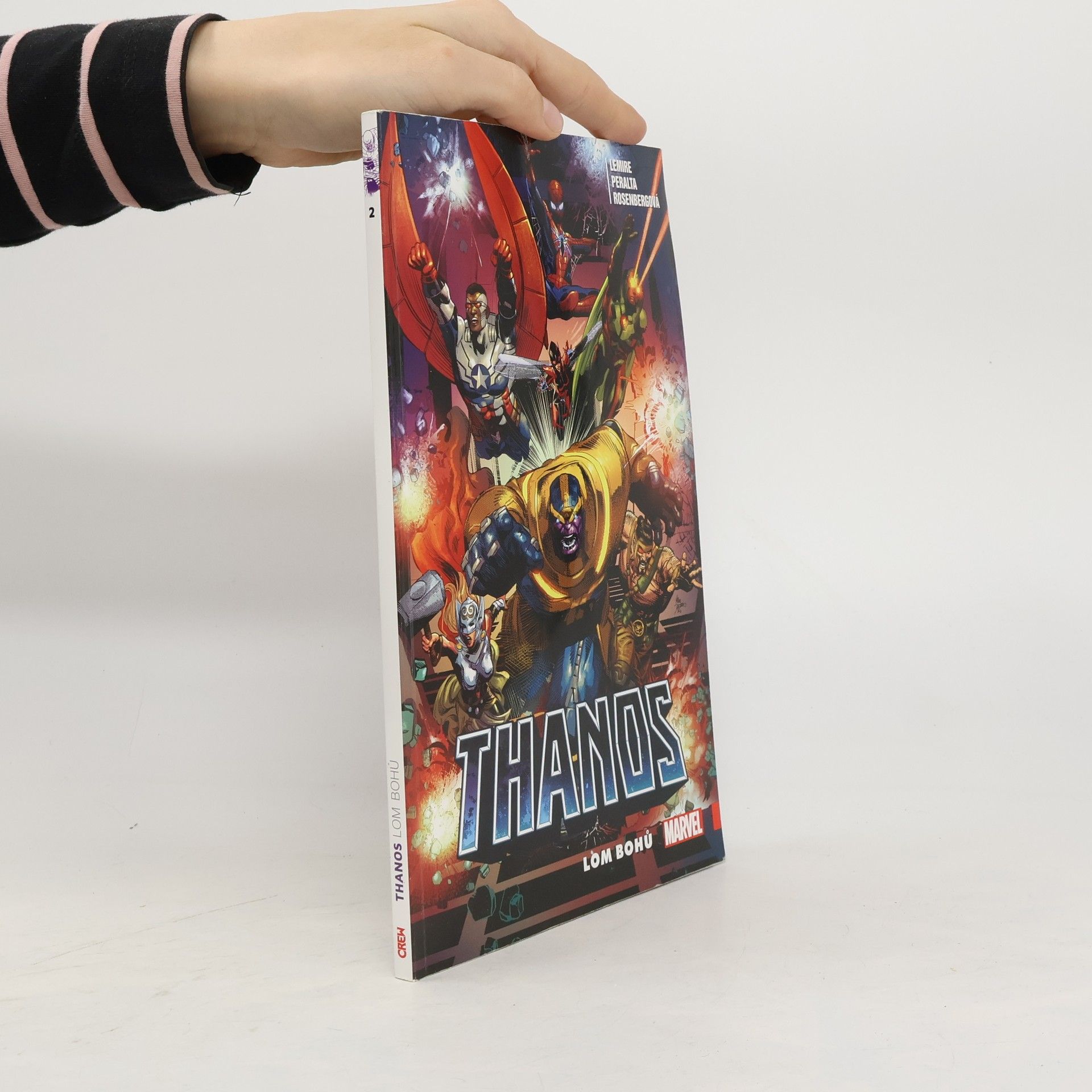 Jeff Lemire Thanos. Lom bohů