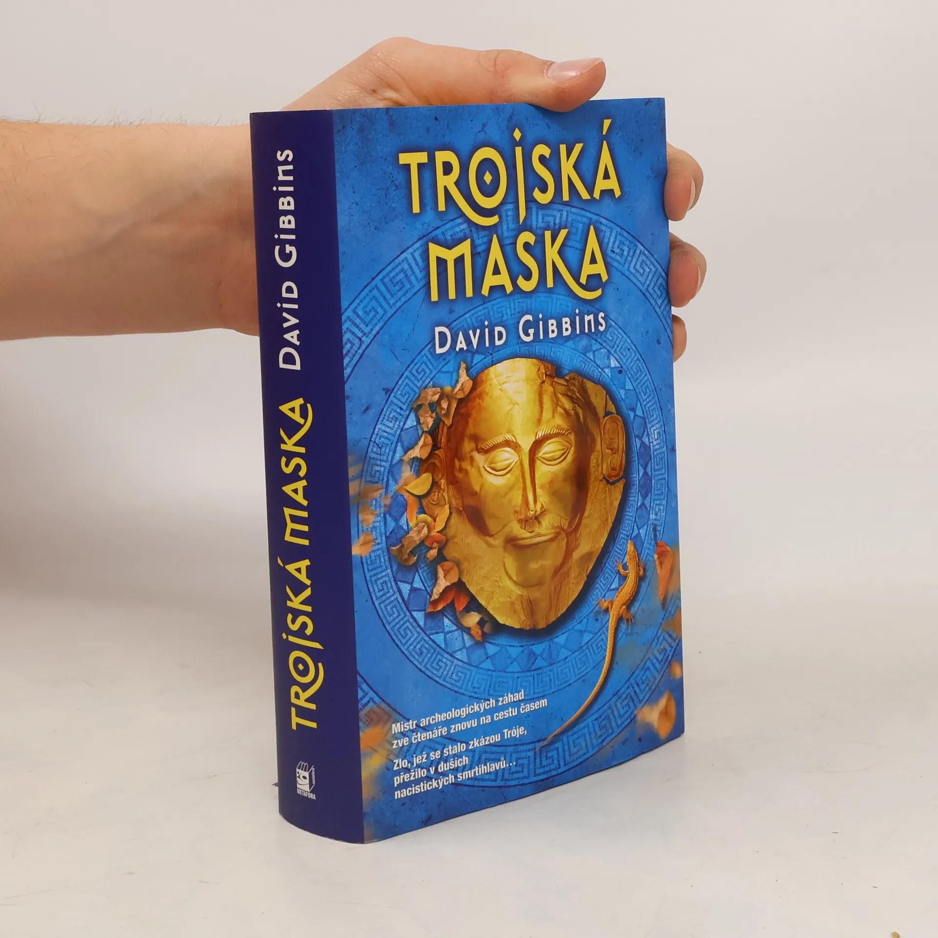 Trojská maska | Book | David Gibbins | CS