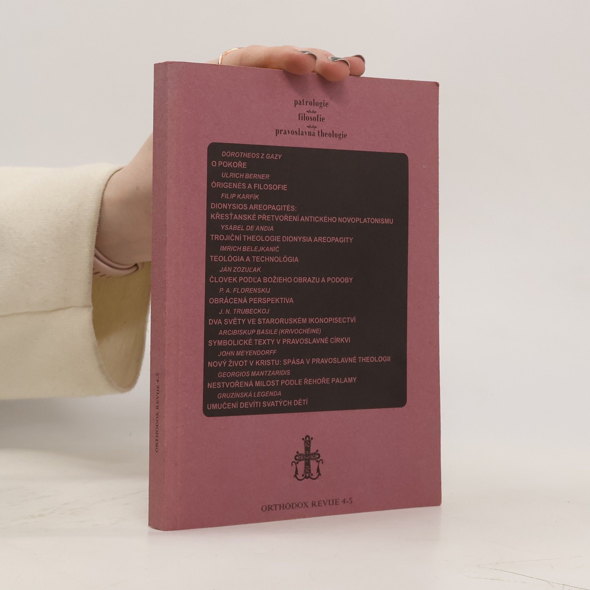 Auteurscollectief Patrologie. Filosofie. Pravoslavná theologie