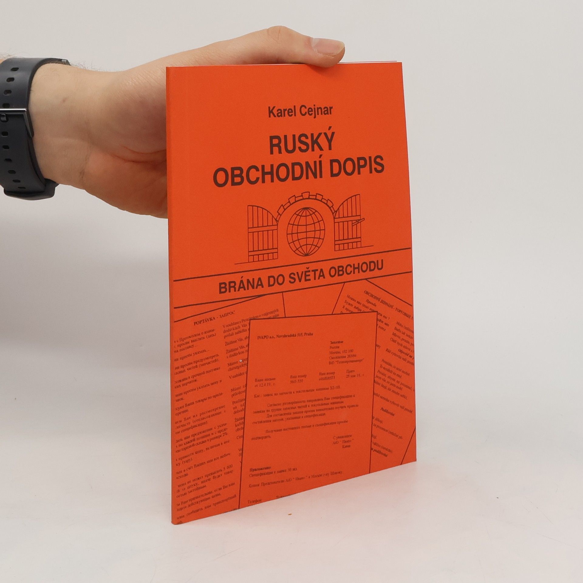 Karel Cejnar Ruský obchodní dopis