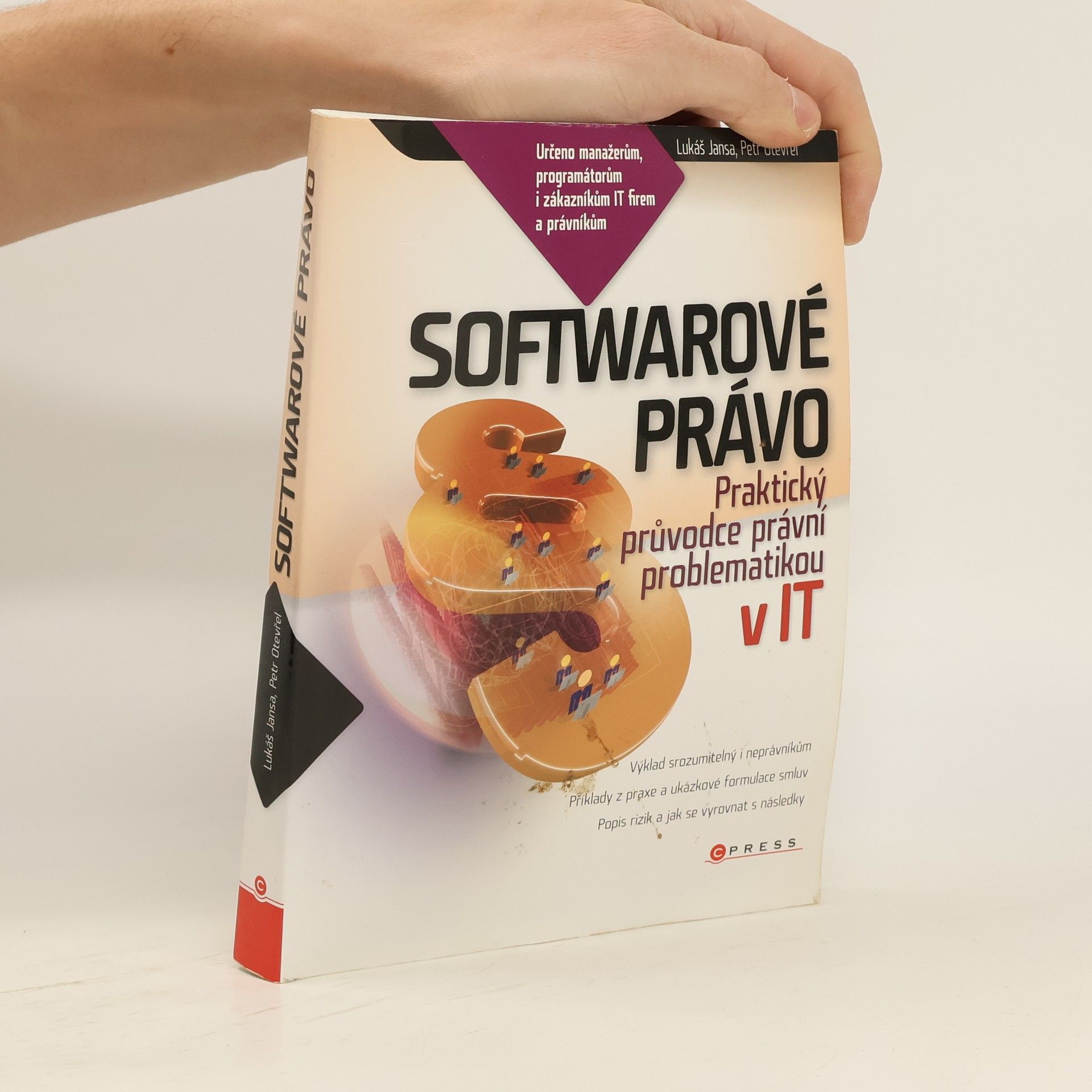 Lukáš Jansa Softwarové právo: praktický průvodce právní problematikou v IT