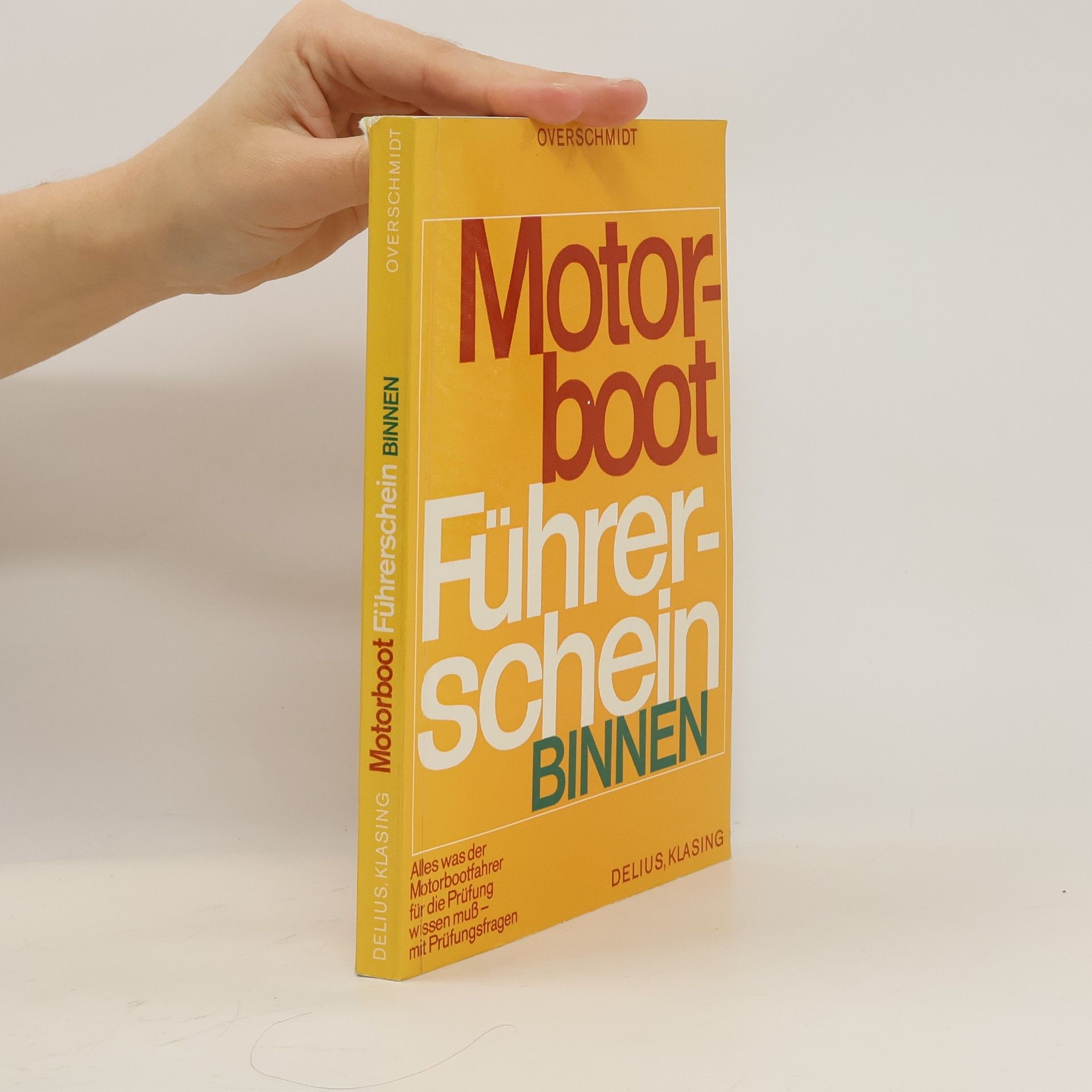 Heinz Overschmidt Motorbootführerschein Binnen