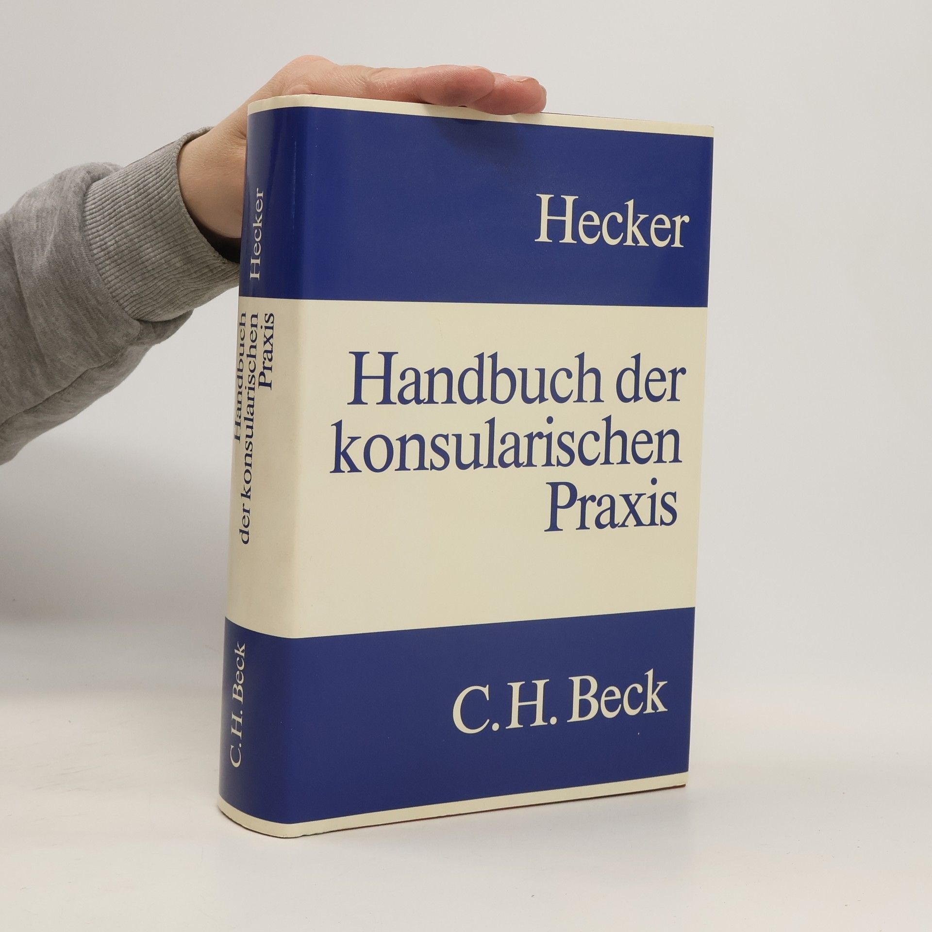 Gottfried Hecker Handbuch der konsularischen Praxis