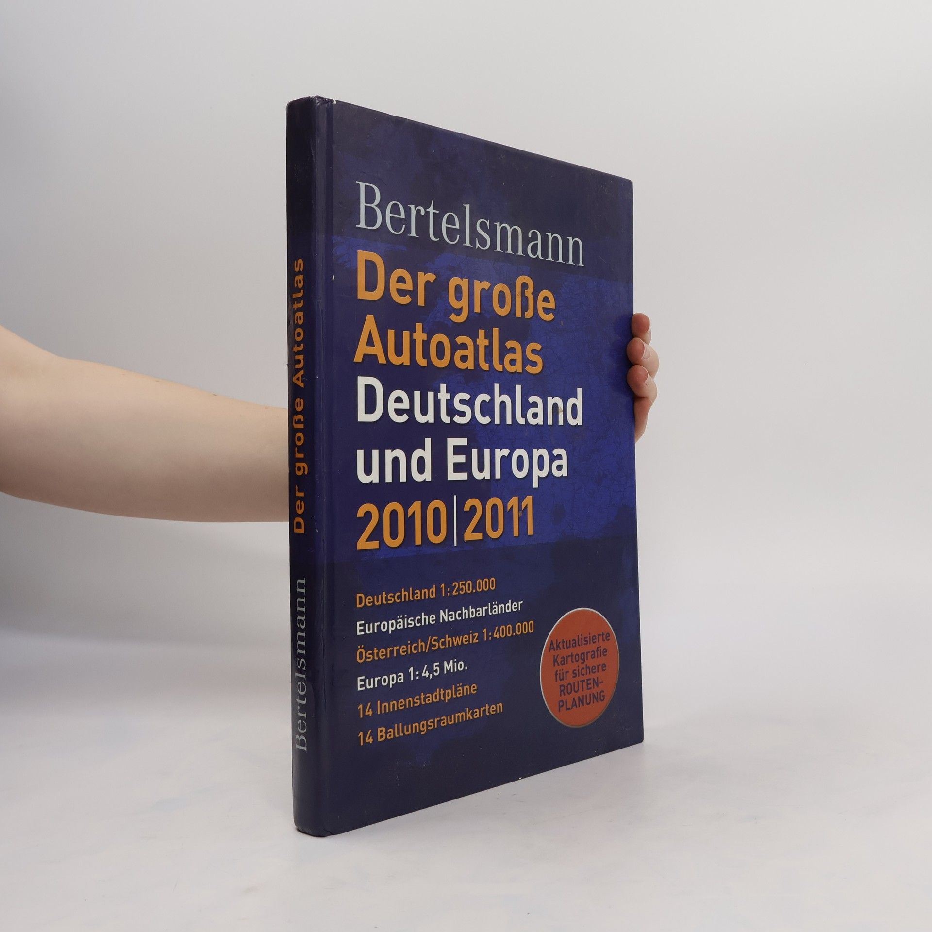 Autores varios Der grosse Autoatlas Deutschland und Europa 2010/2011