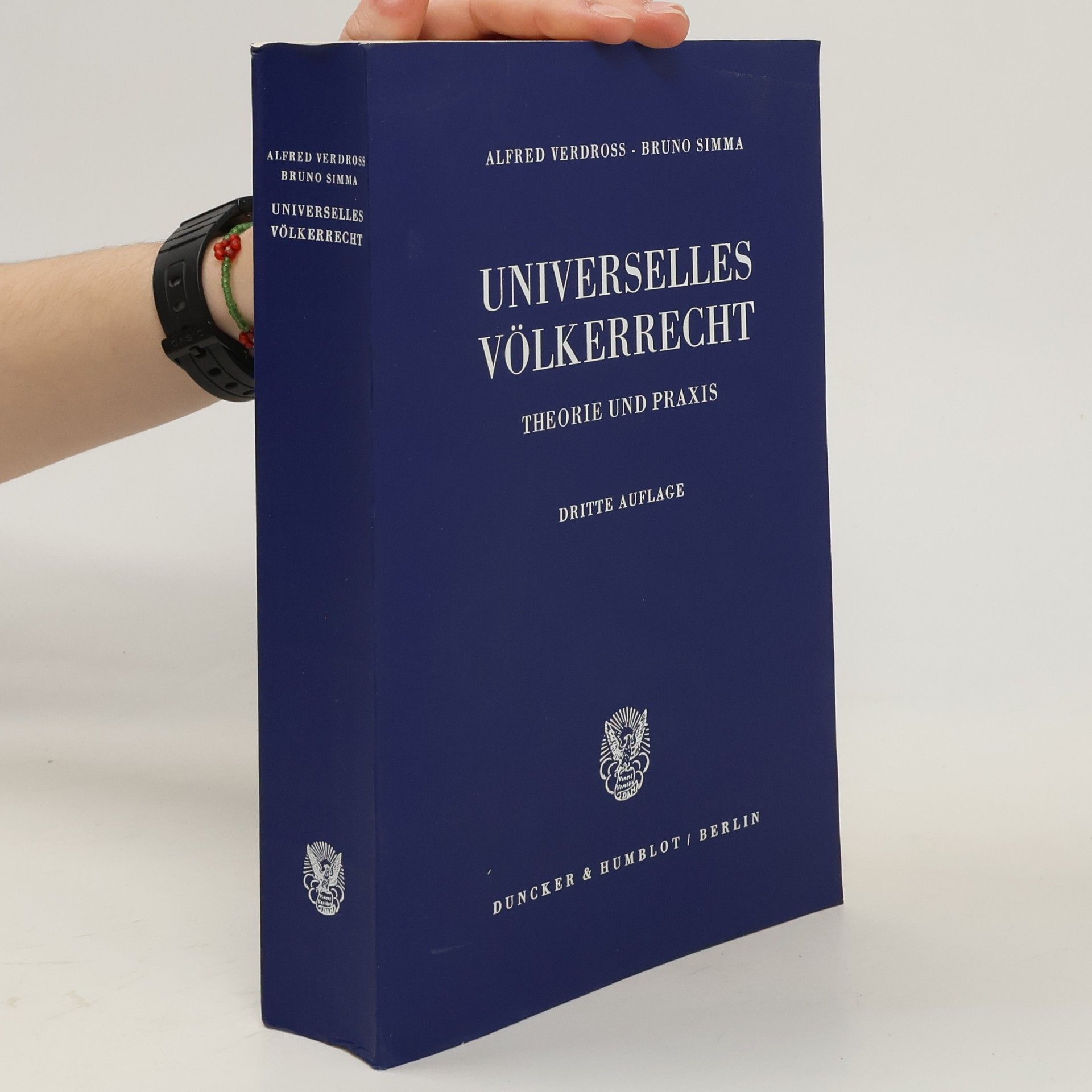 Alfred Verdross Universelles Völkerrecht