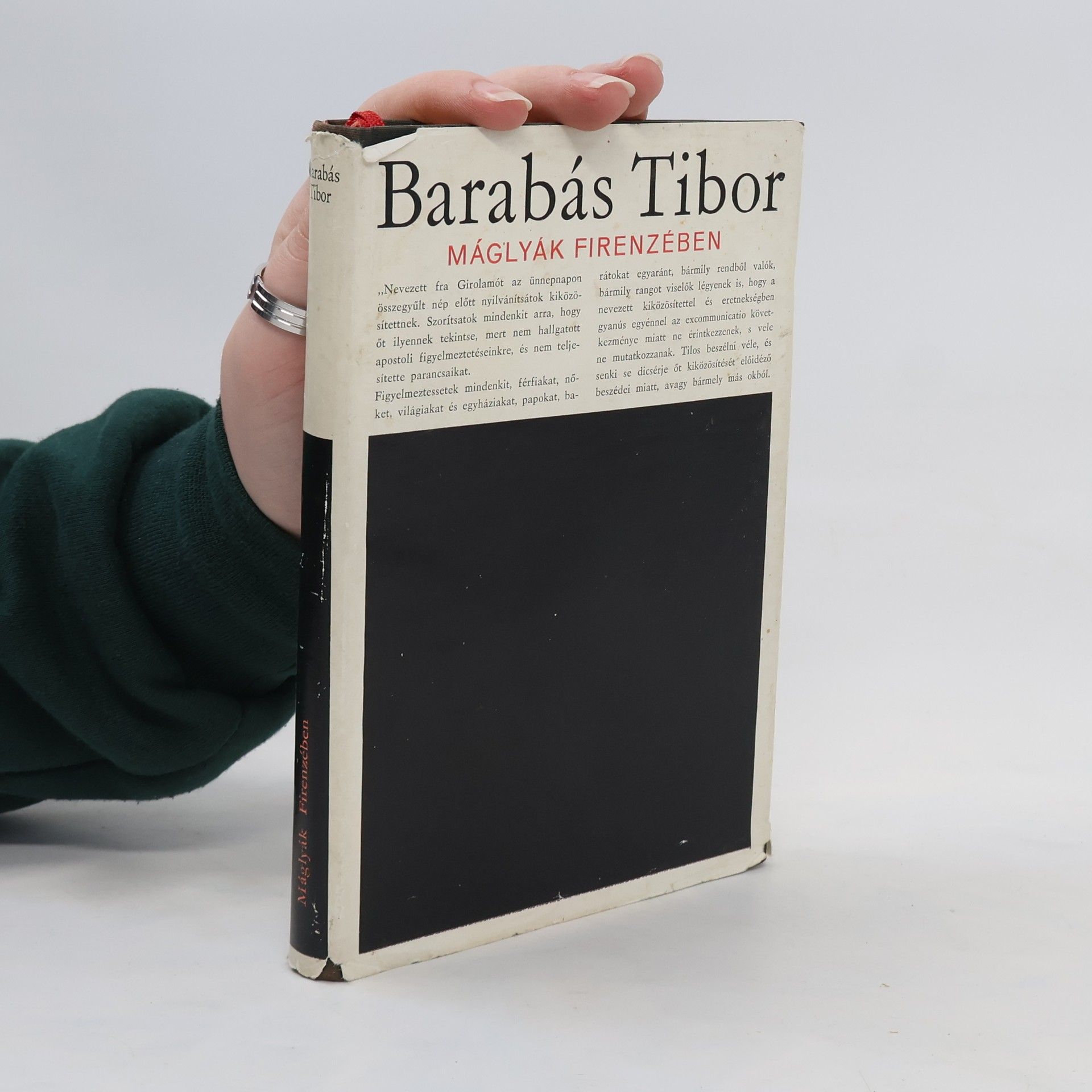 Barabás Tibor Máglyák Firenzében