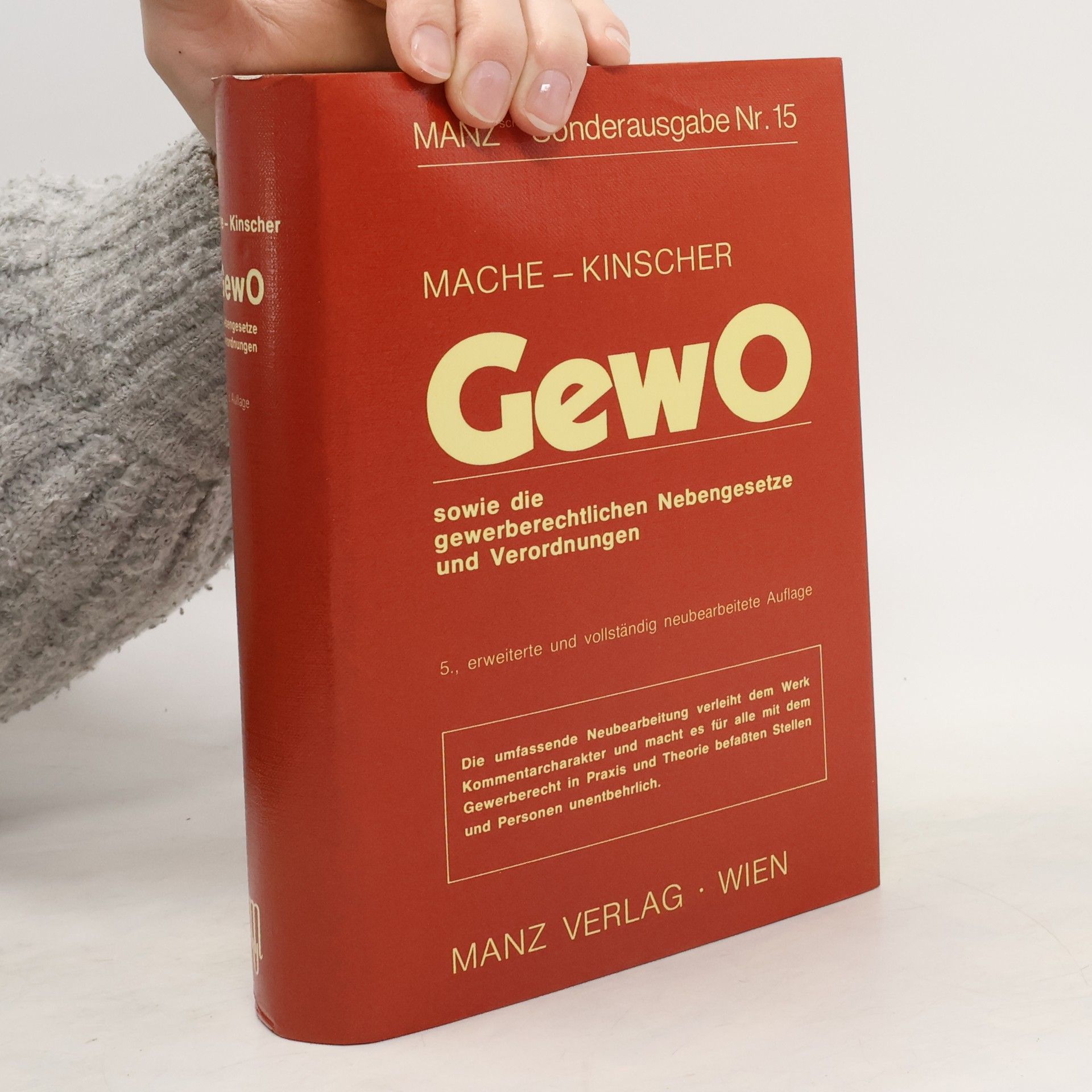 Hedwig Mache Die Gewerbeordnung