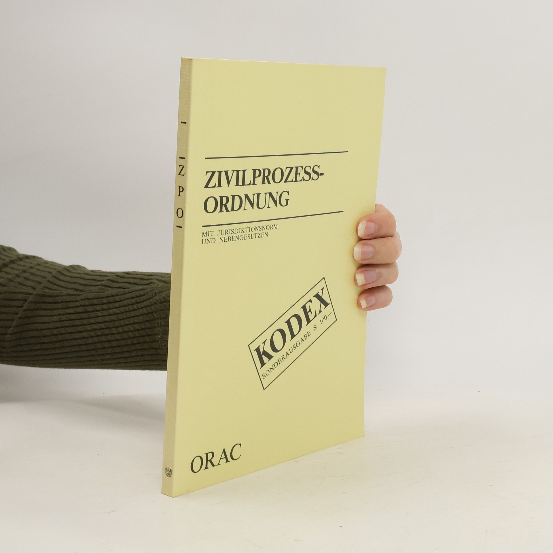 Heinrich Stumvoll Zivilprozeßordnung