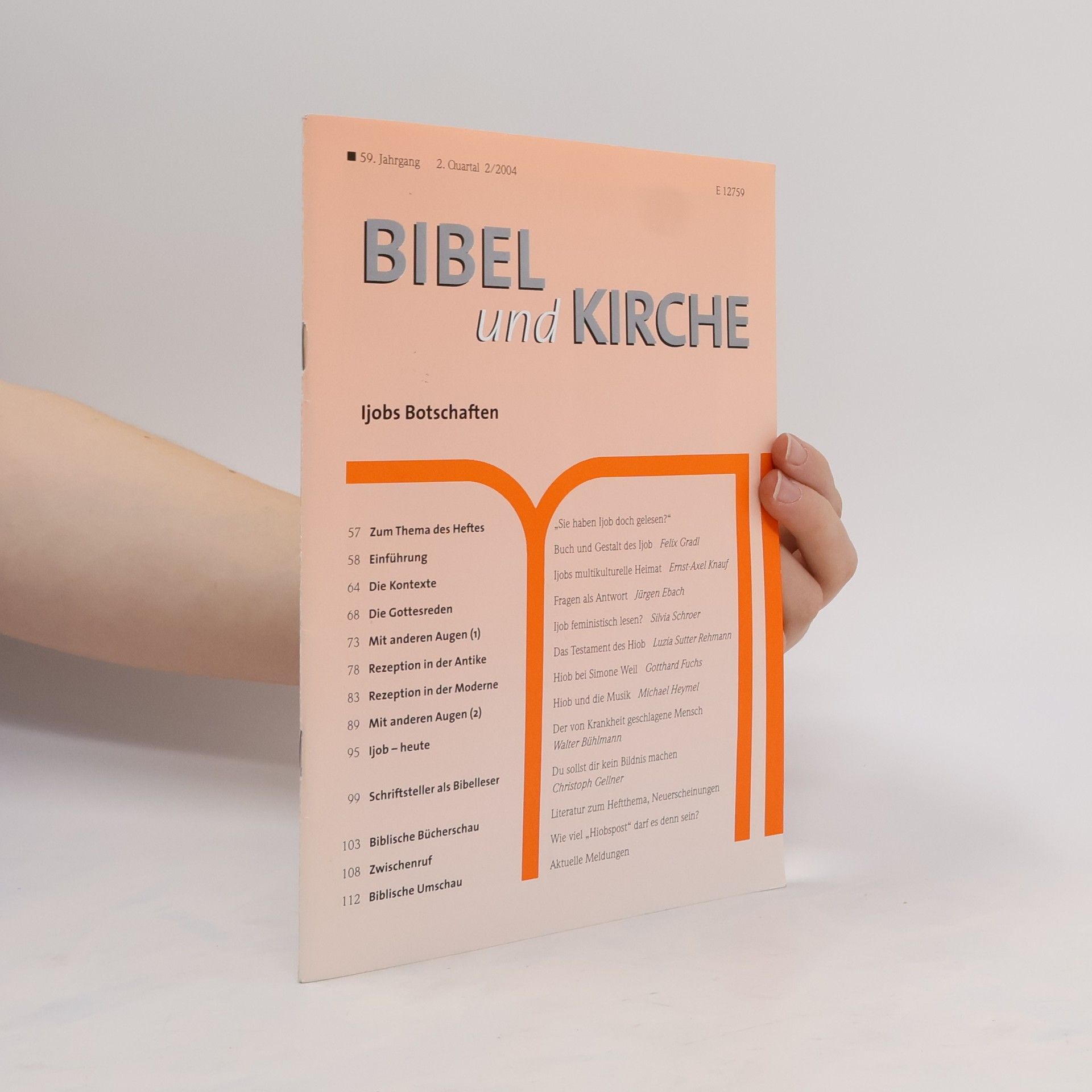 Bibel und Kirche 2/2004