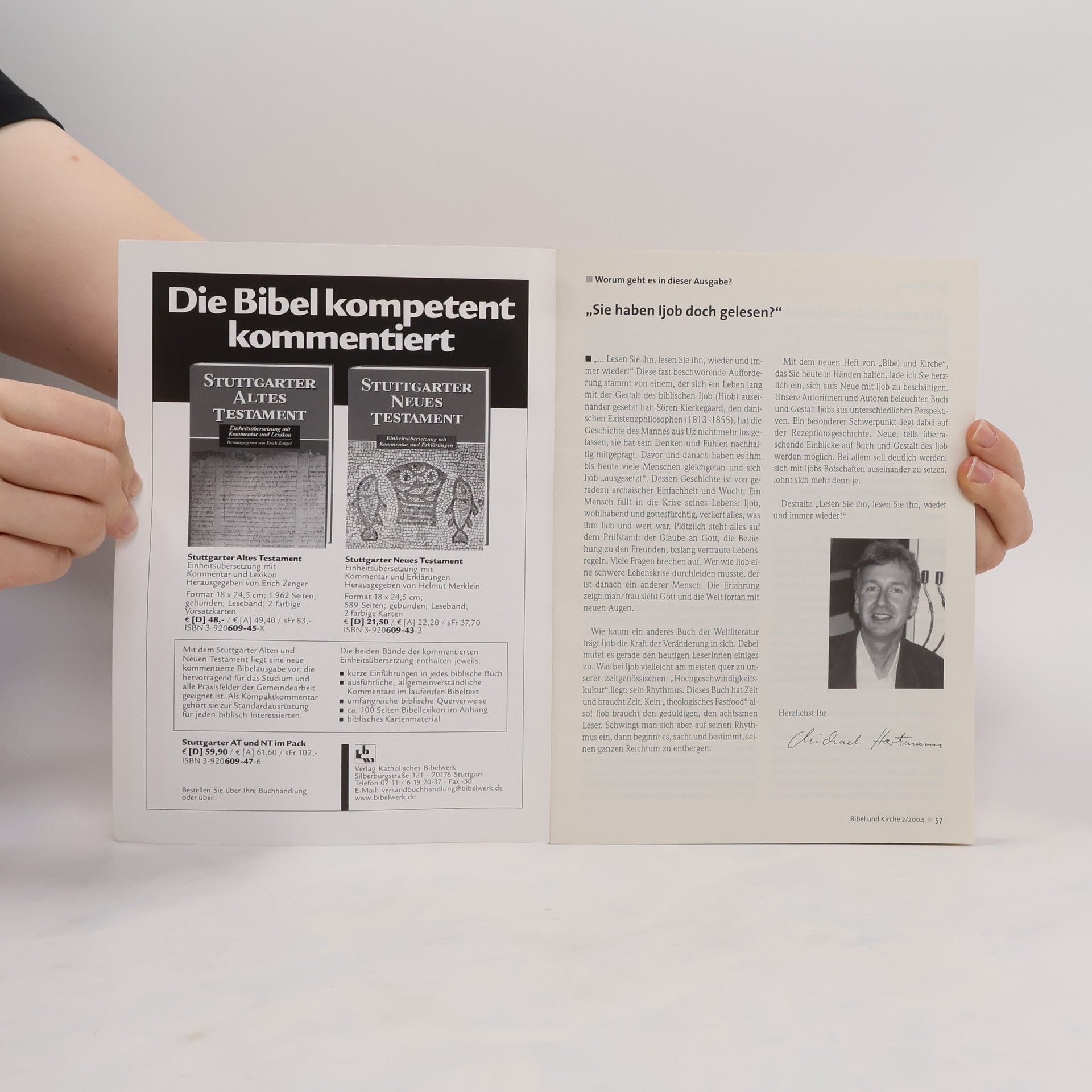 Ijobs Botschaften Bibel und Kirche 2/2004