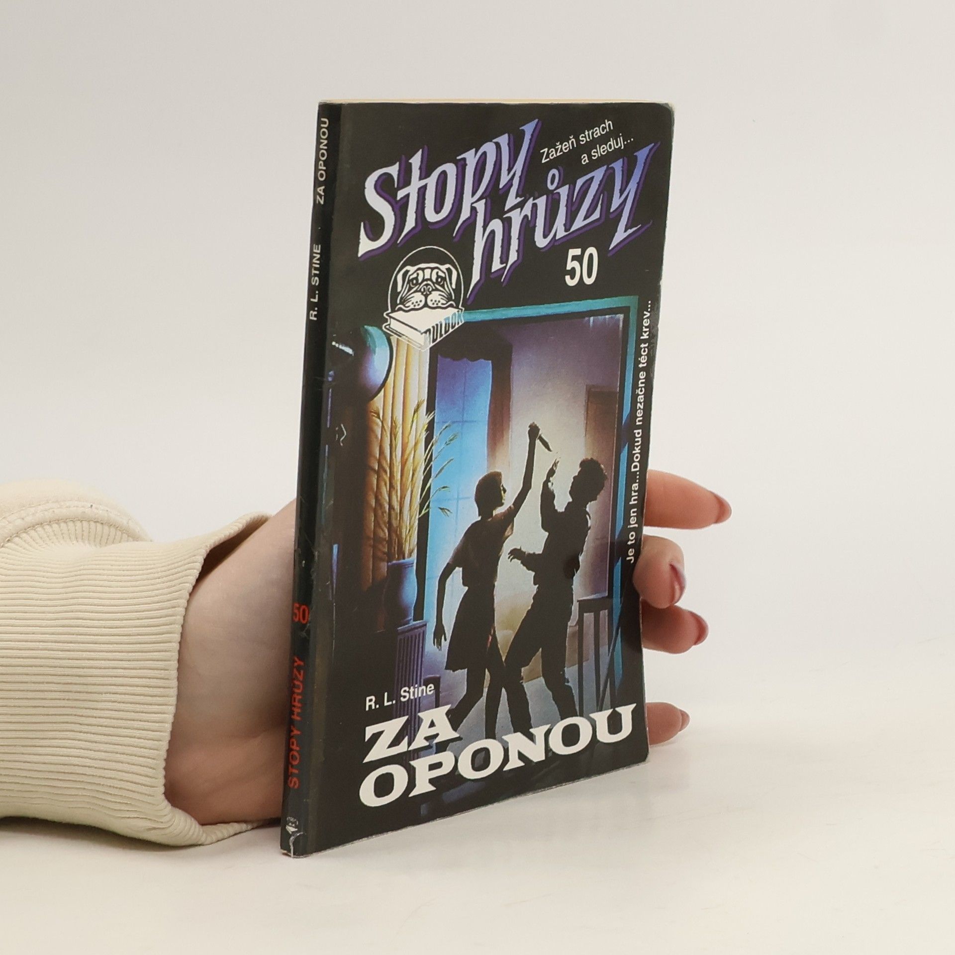 R. L. Stine Stopy hrůzy 50: Za oponou