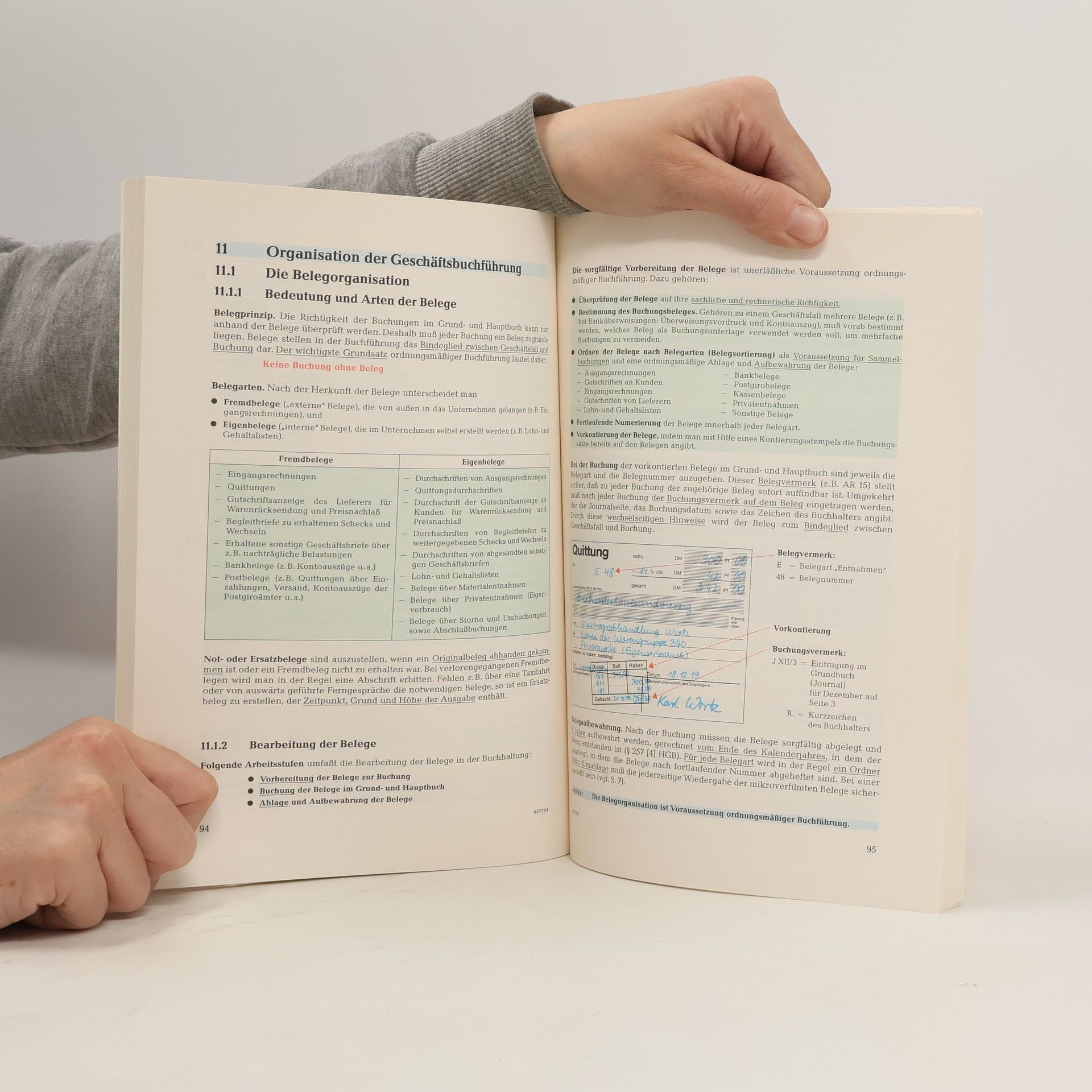 Kolektiv autorů Kaufmännische Buchführung für Wirtschaftsschulen 1. Teil
