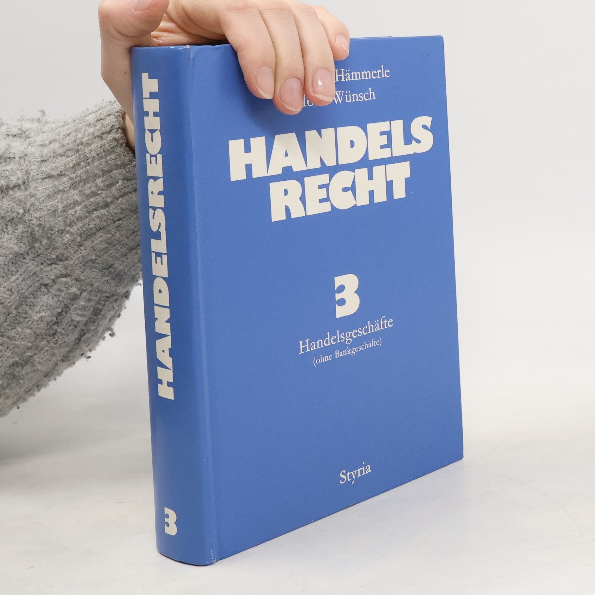 Hermann Hämmerle Handelsrecht 3