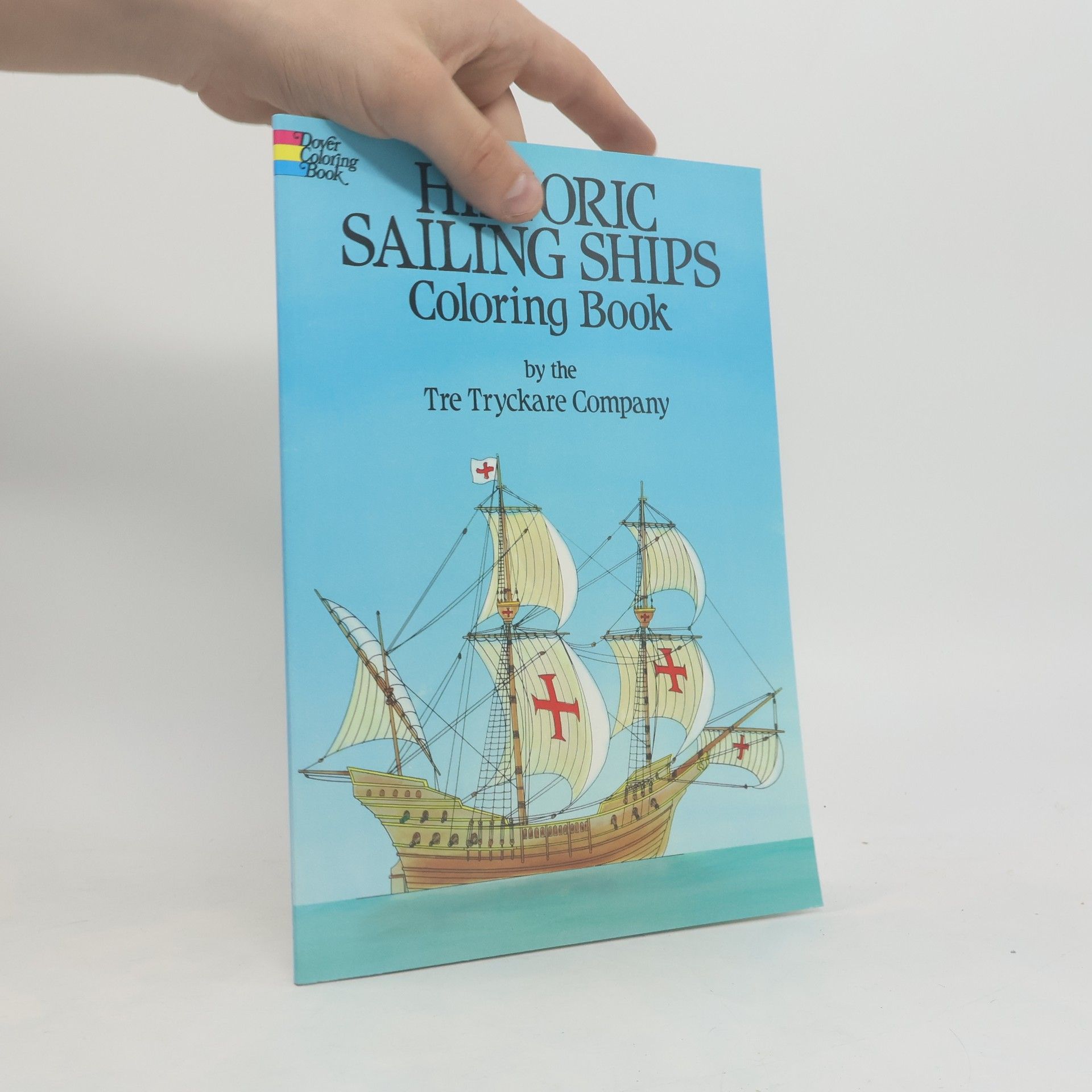 Tre Tryckare Historic Sailing Ships Colouring Book