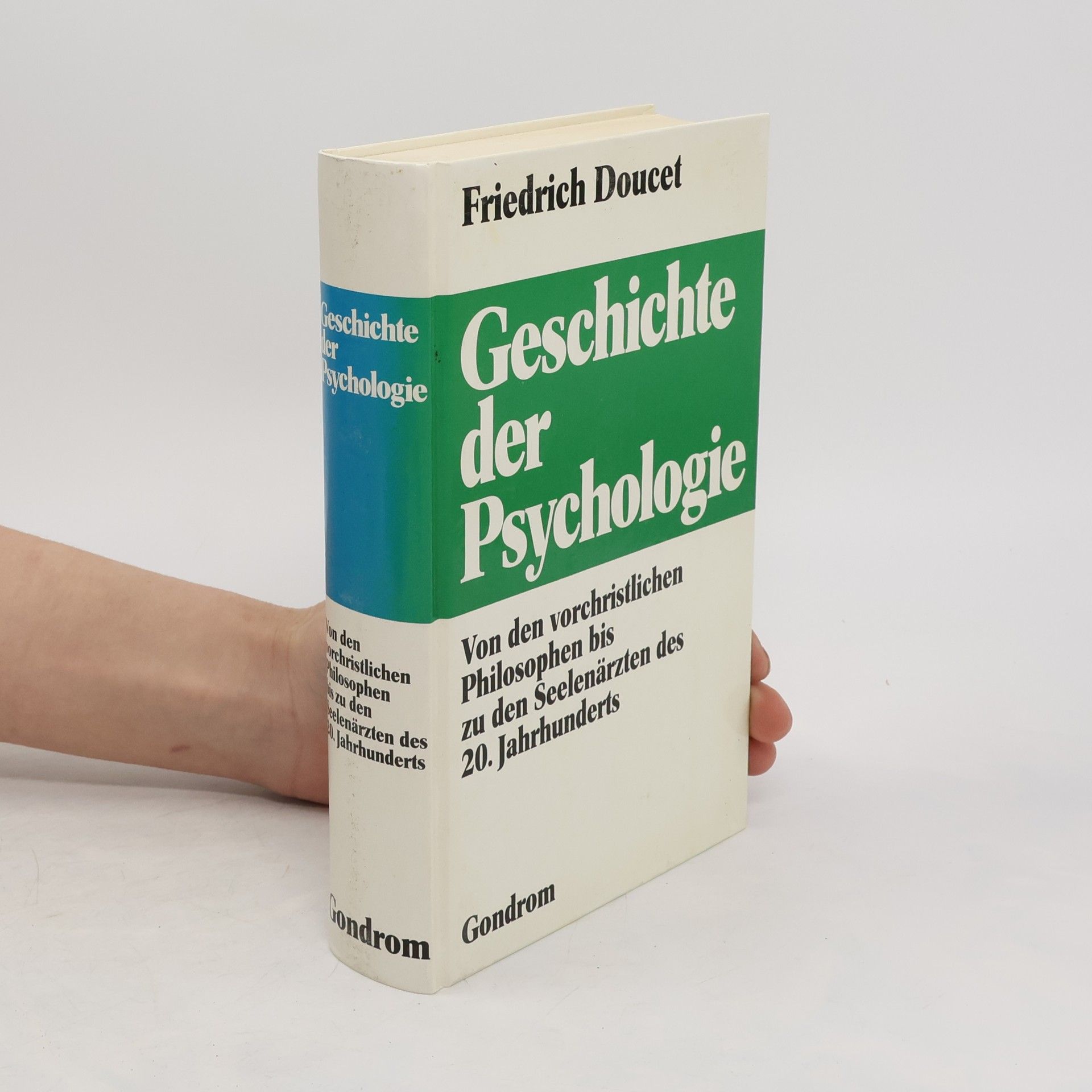 Friedrich W. Doucet Geschichte der Psychologie