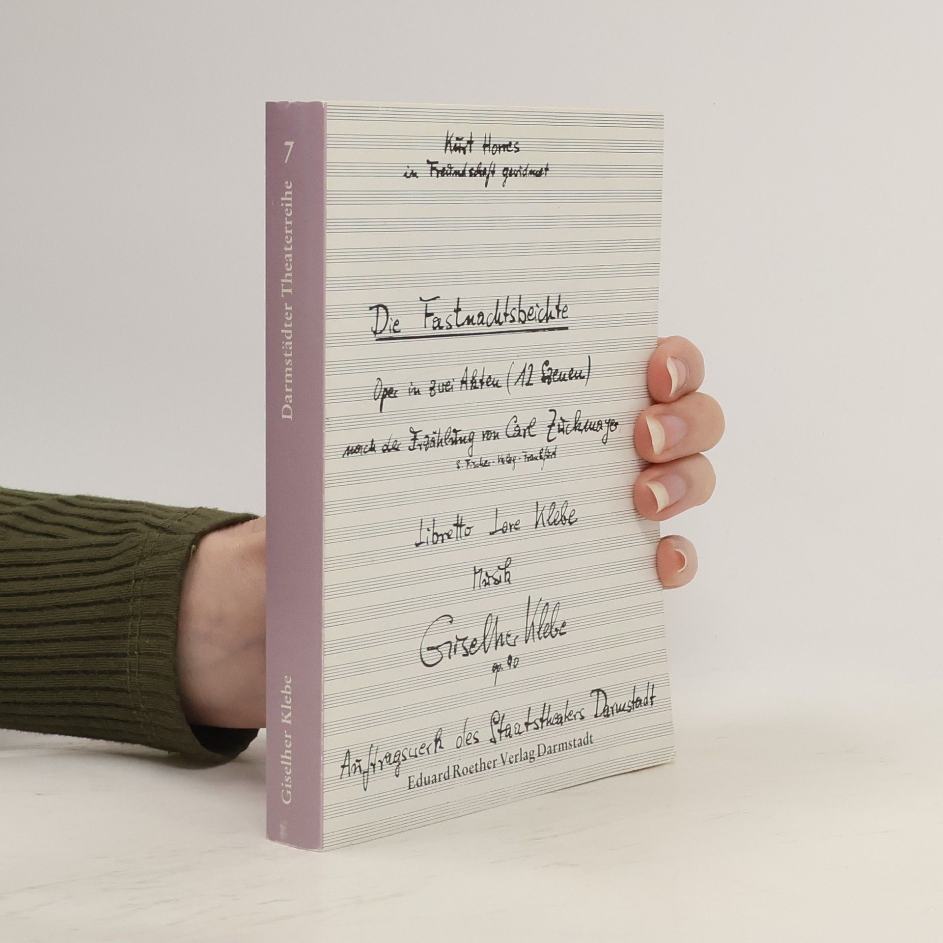 Giselher Klebe Darmstädter Theaterreihe 7