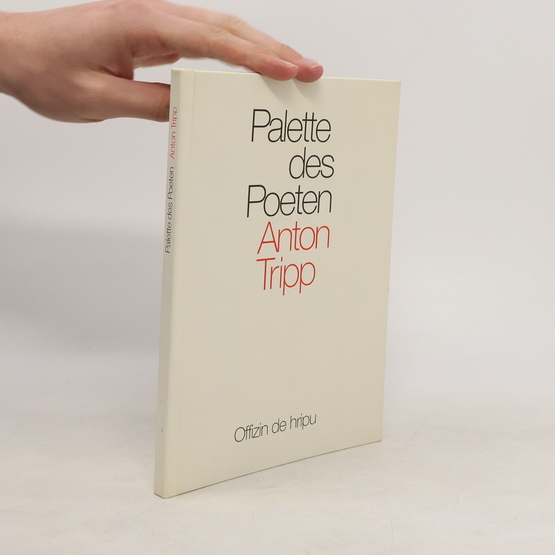 Anton Tripp Palette des Poeten