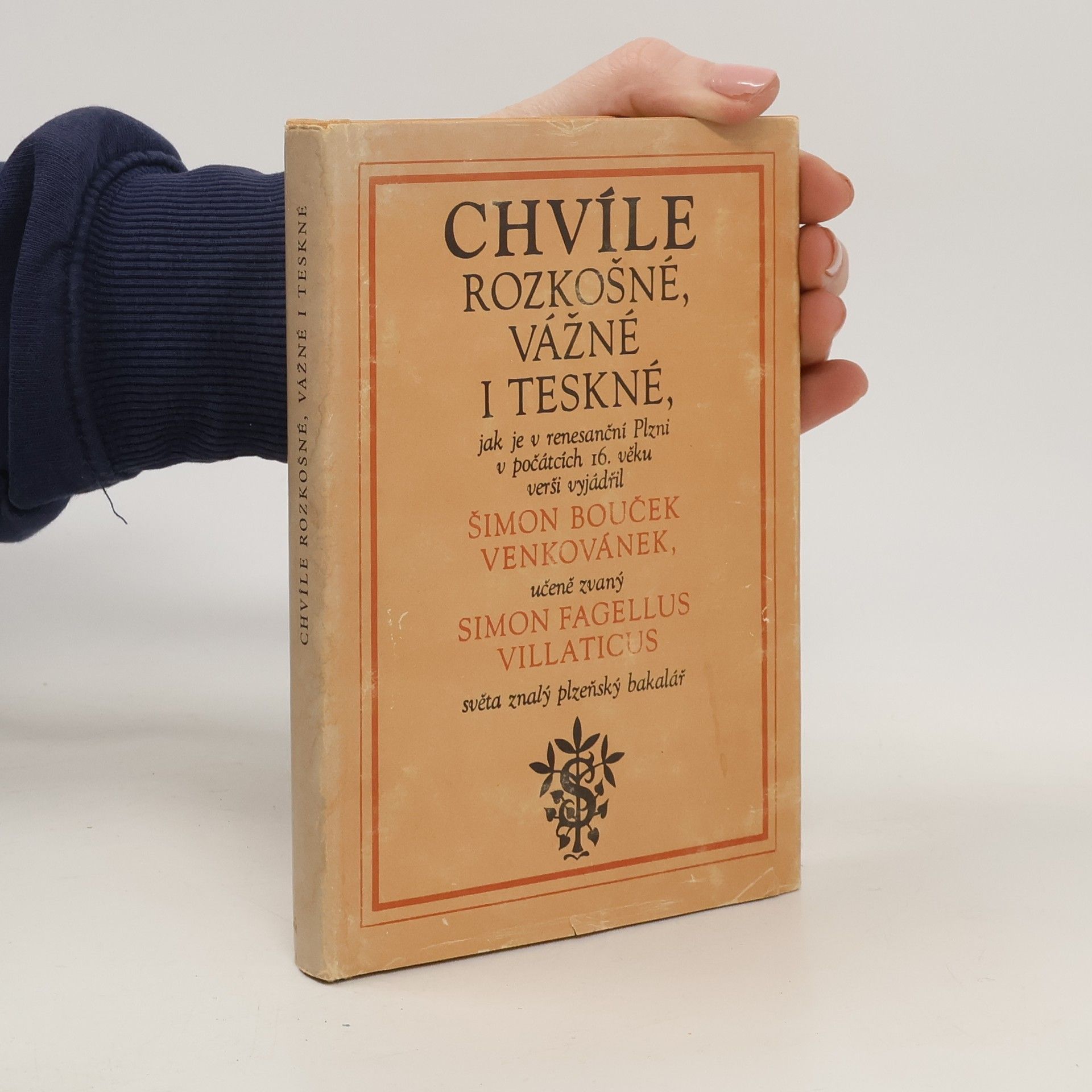 Šimon Venkovánek Bouček Chvíle rozkošné, vážné i teskné